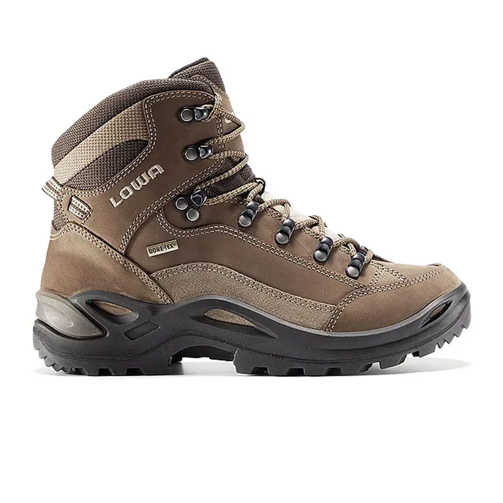 Lowa Renegade GTX Mid Wide Hiking Boot (Women) - Taupe/Sepia - Image 2