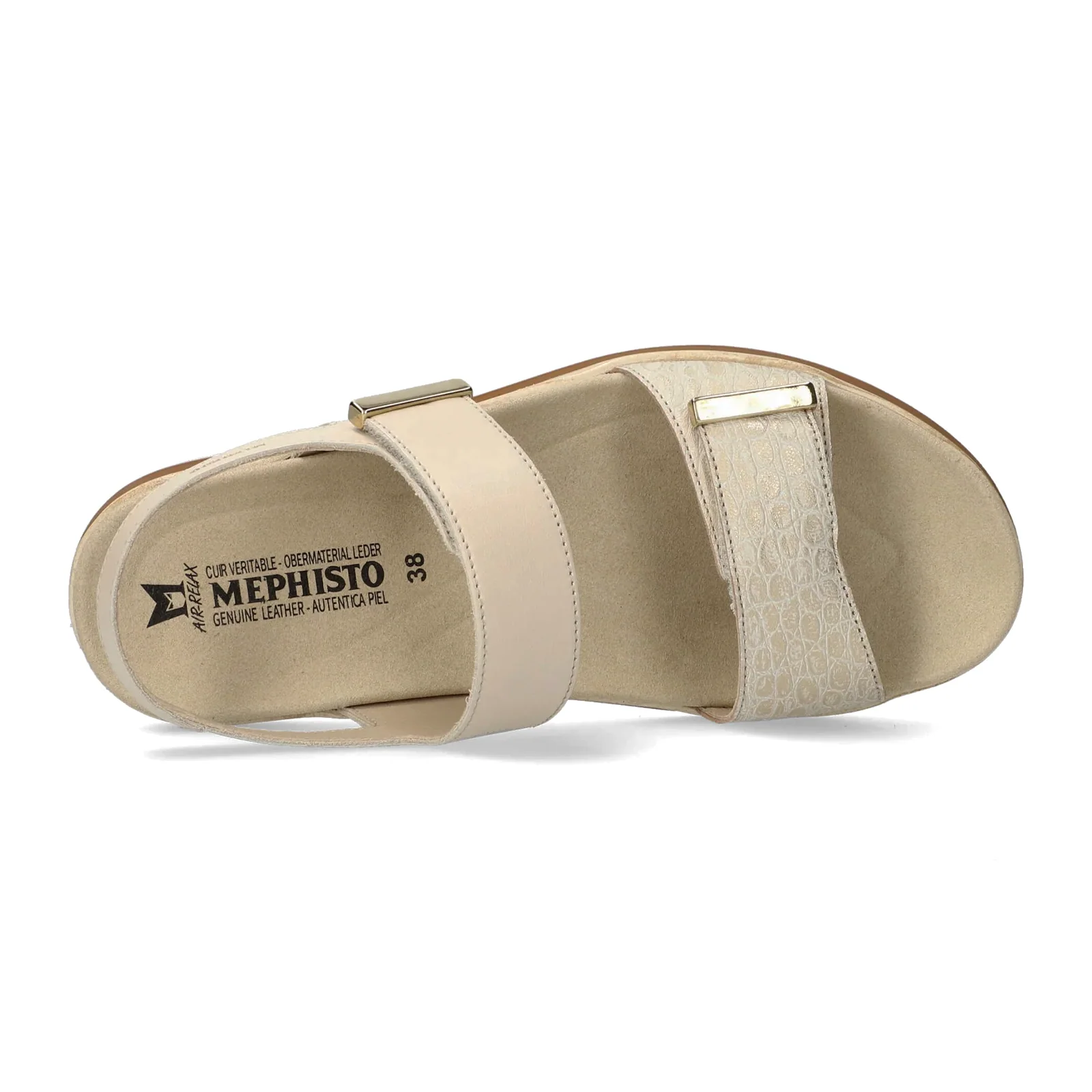 Mephisto Dominica Backstrap Sandal (Women) - Light Sand Tortuga - Image 3