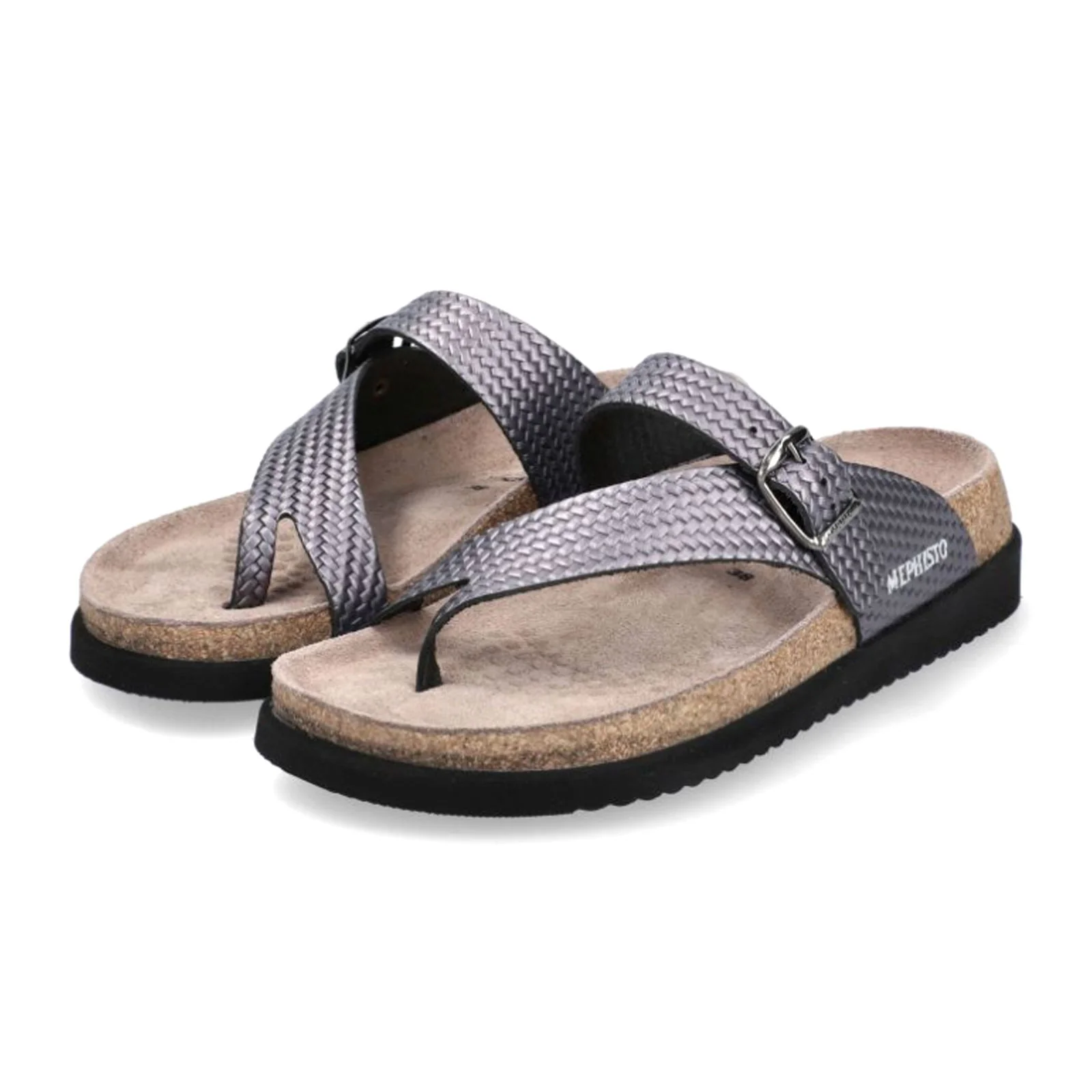 Mephisto Helen Plus Sandal (Women) - Grey Twist - Image 4