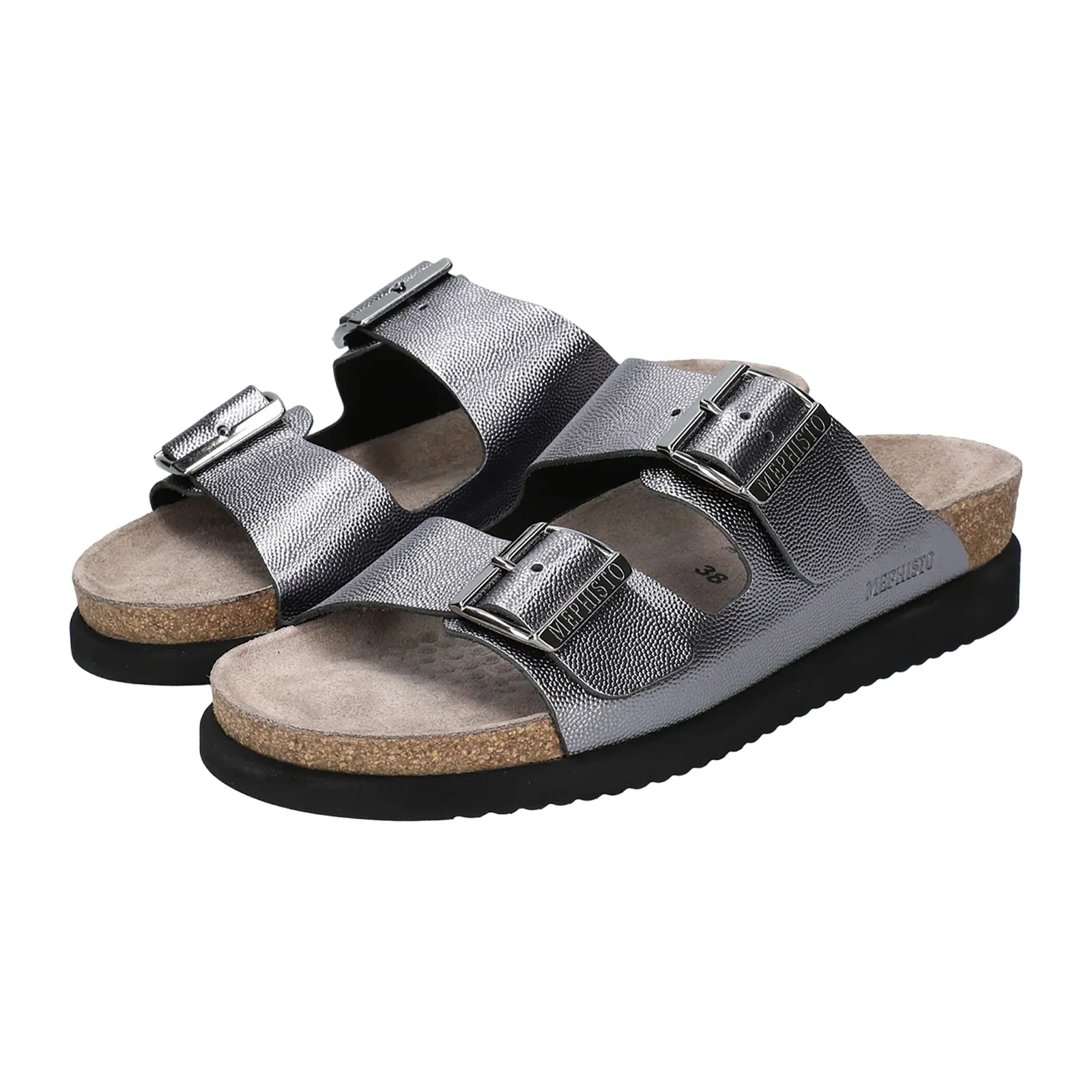 Mephisto Hester Slide Sandal (Women) - Grey Odysee - Image 2