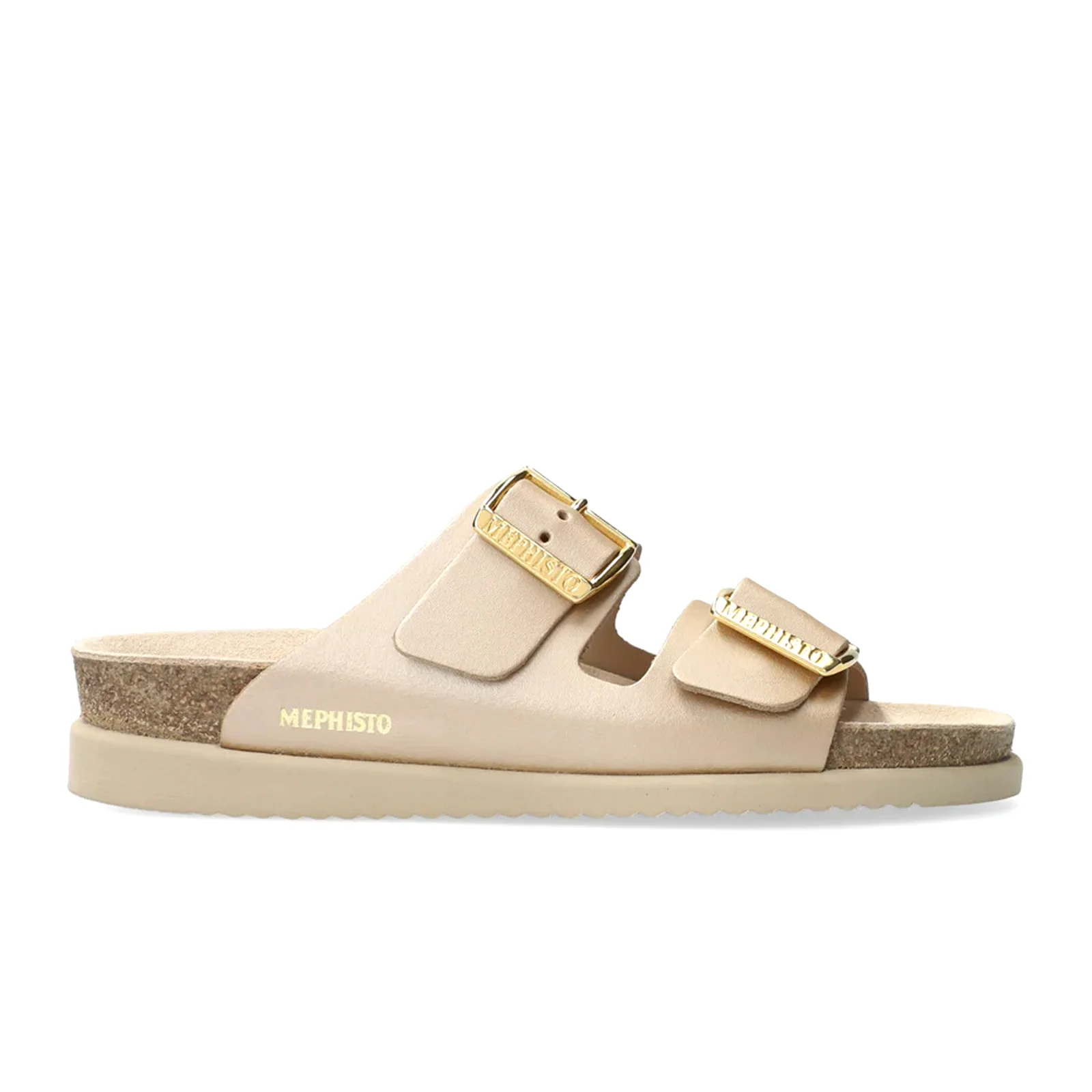Mephisto Hester Slide Sandal (Women) - Platinum Perla