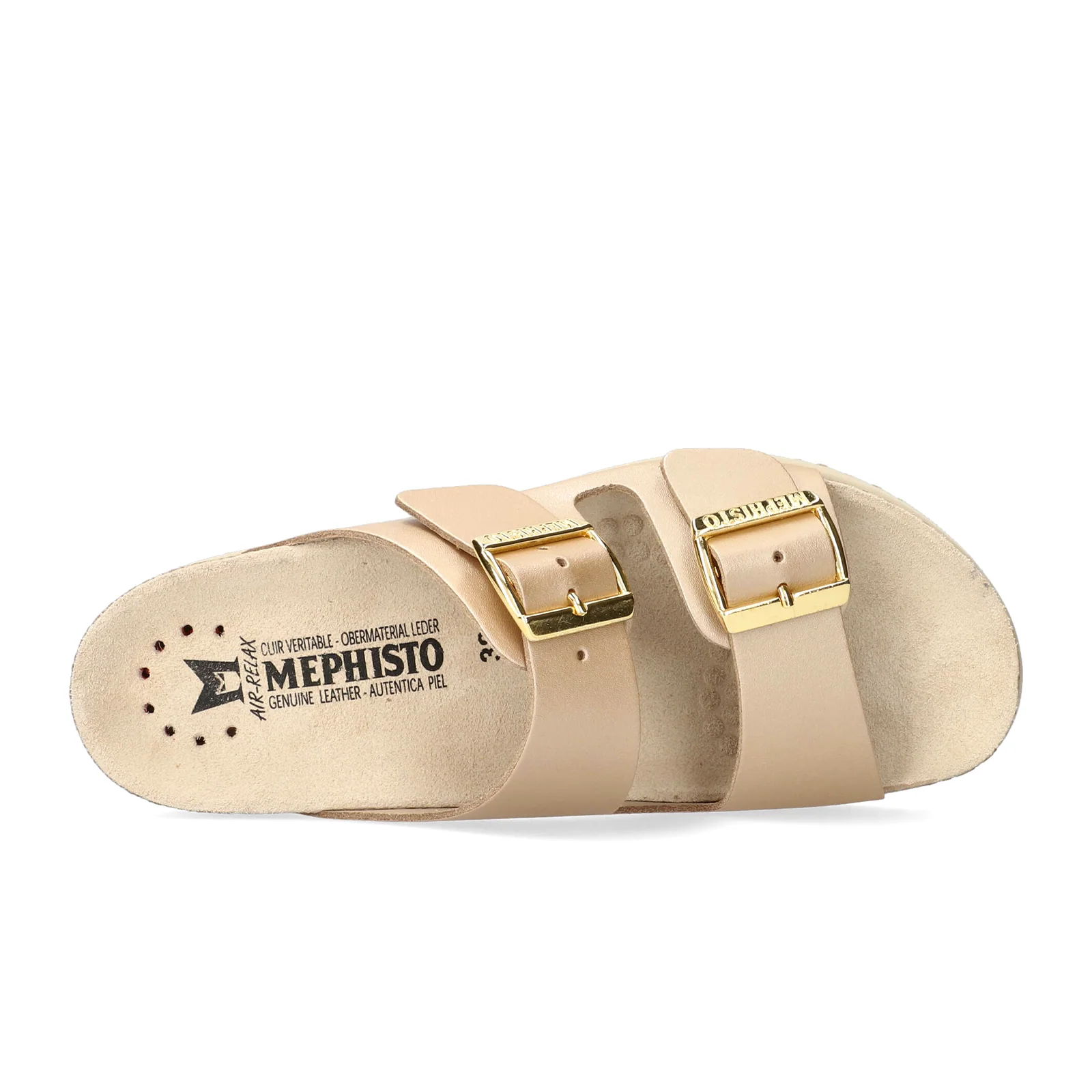 Mephisto Hester Slide Sandal (Women) - Platinum Perla - Image 3