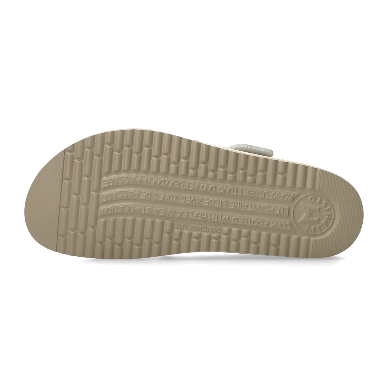 Mephisto Hida Slide Sandal (Women) - Fog Sandalbuck - Image 4