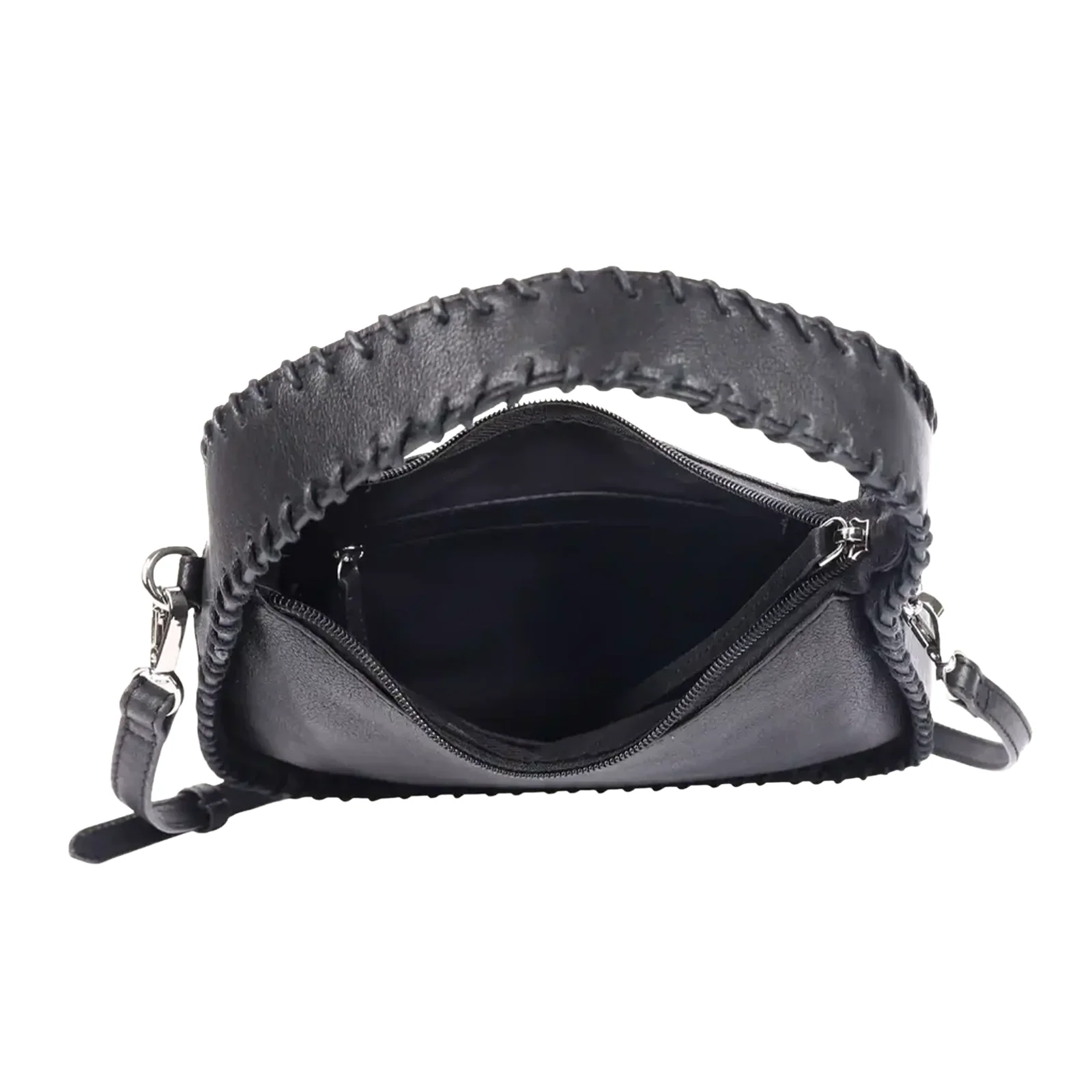 Milo Nico Hobo Bag - Black - Image 4