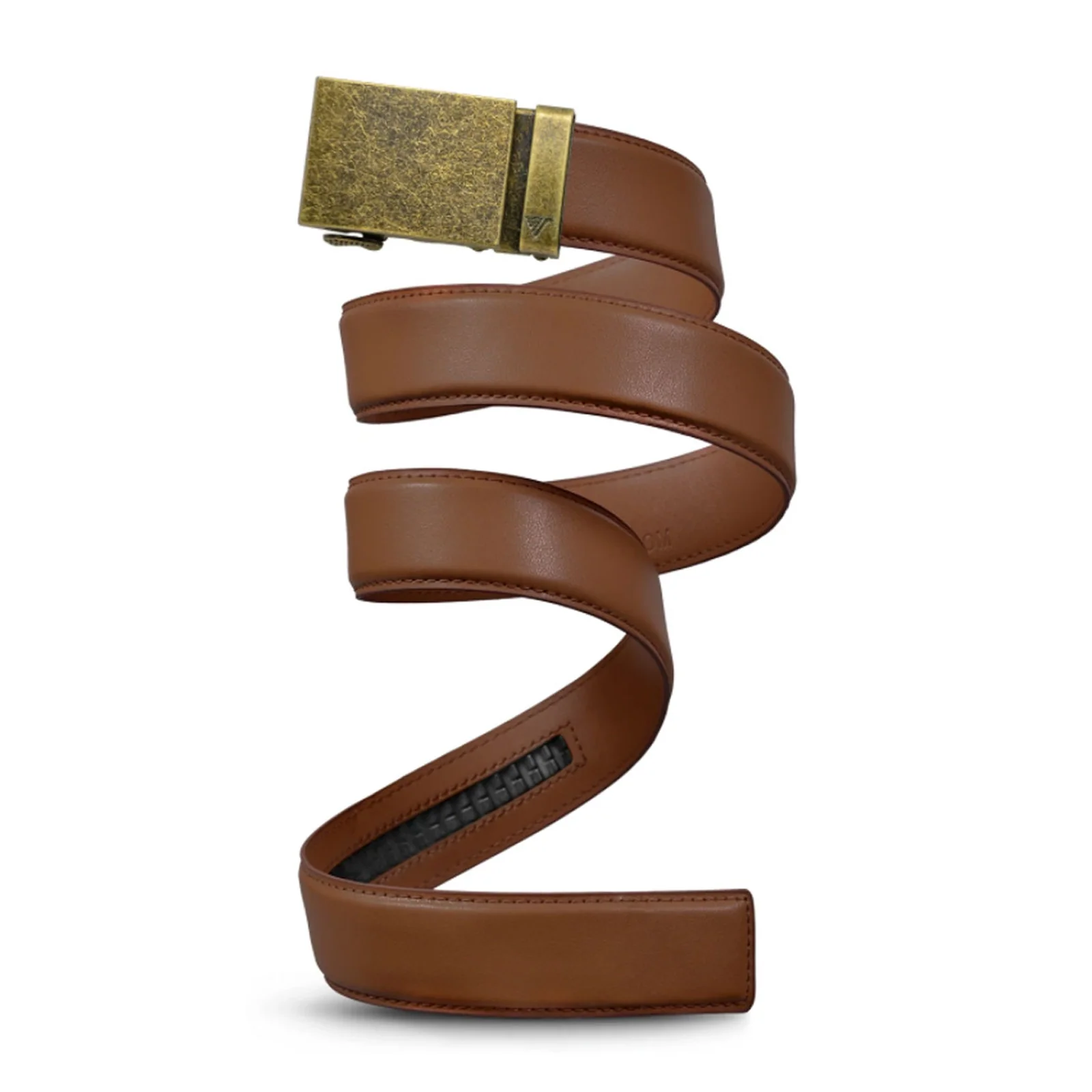 Mission Belts Leather Belt (Men) - Bronze/Tan Brown Leather