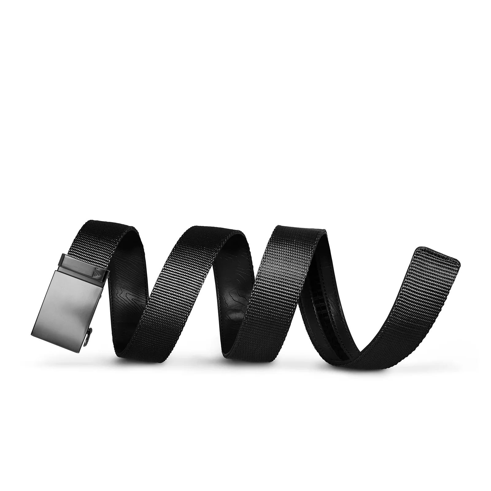 Mission Belts Nylon Belt (Men) - Gun Metal/Black Nylon