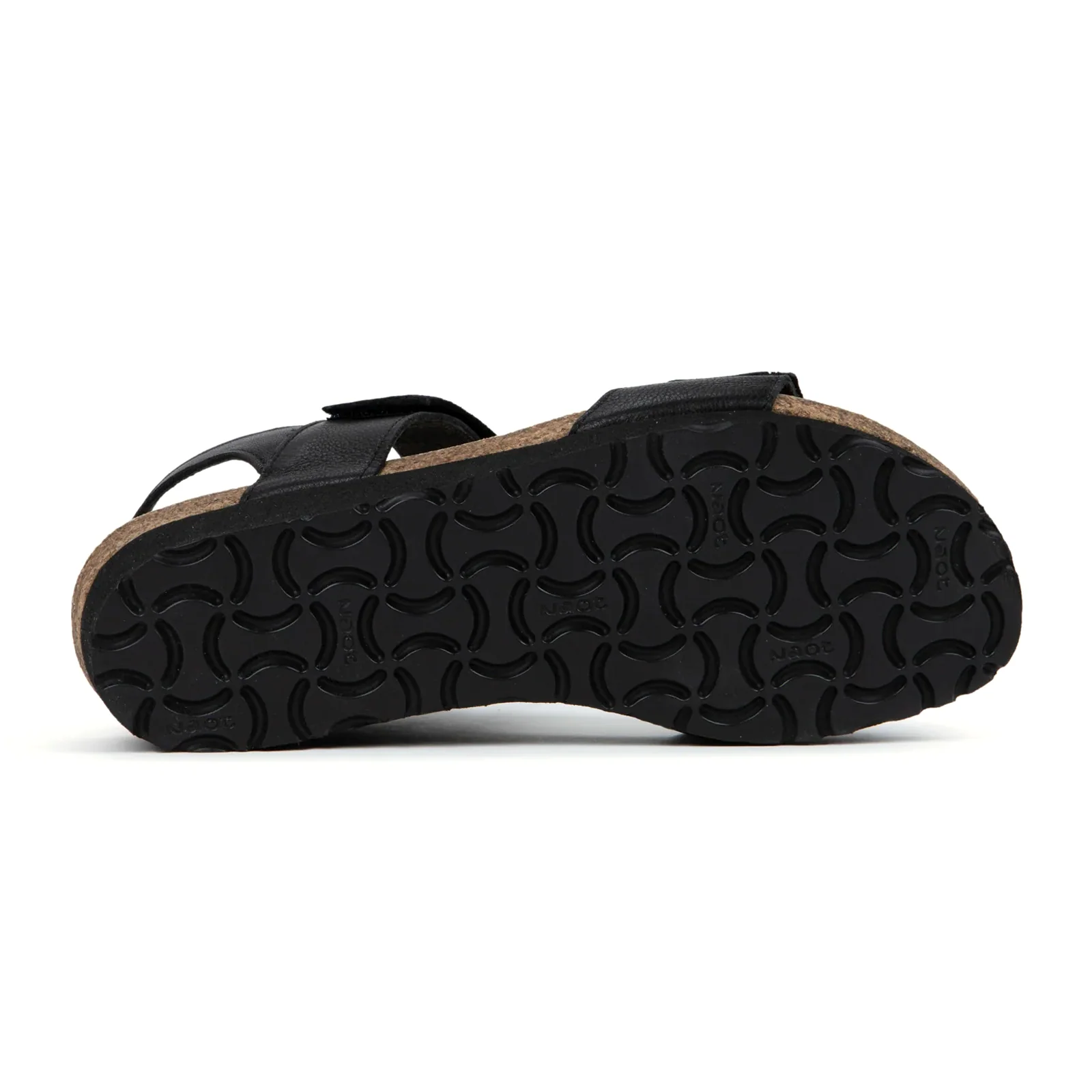Naot Aisha Arch Pro Wedge Sandal (Women) - Black Leather/Black Suede - Image 5