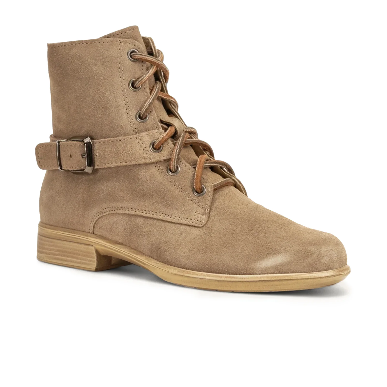 Naot Alize Ankle Boot (Women) - Almond Suede - Image 2