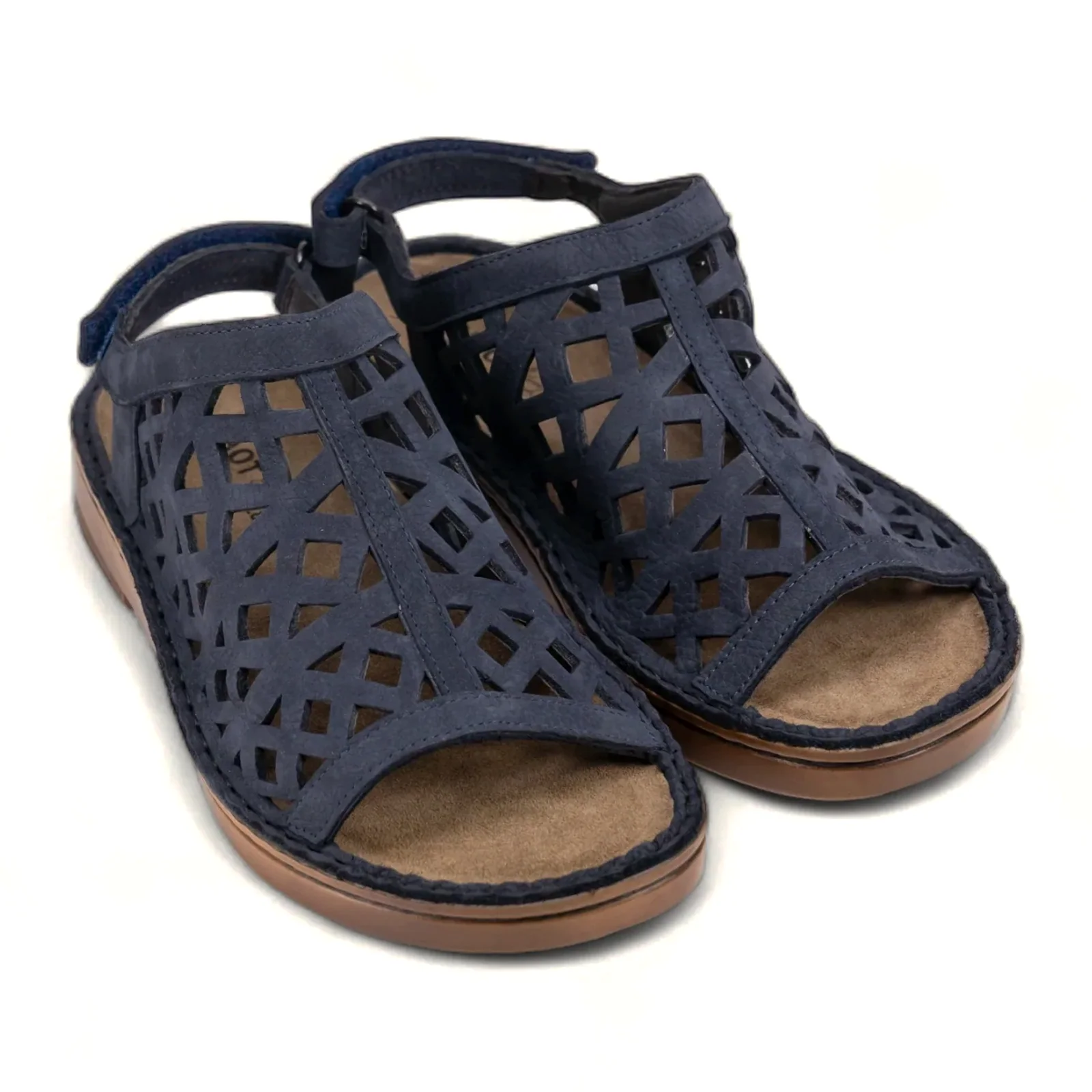 Naot Amadora Sling Sandal (Women) - Navy Velvet Nubuck - Image 2