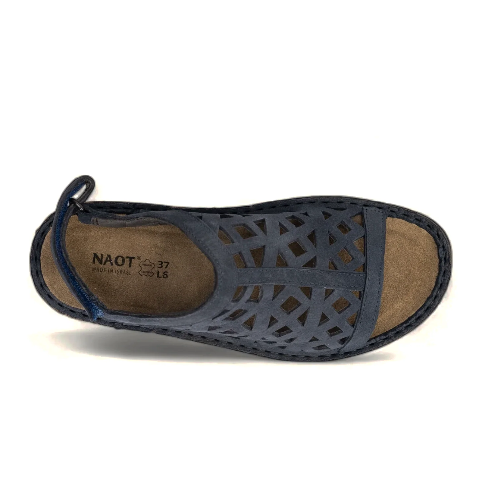 Naot Amadora Sling Sandal (Women) - Navy Velvet Nubuck - Image 4