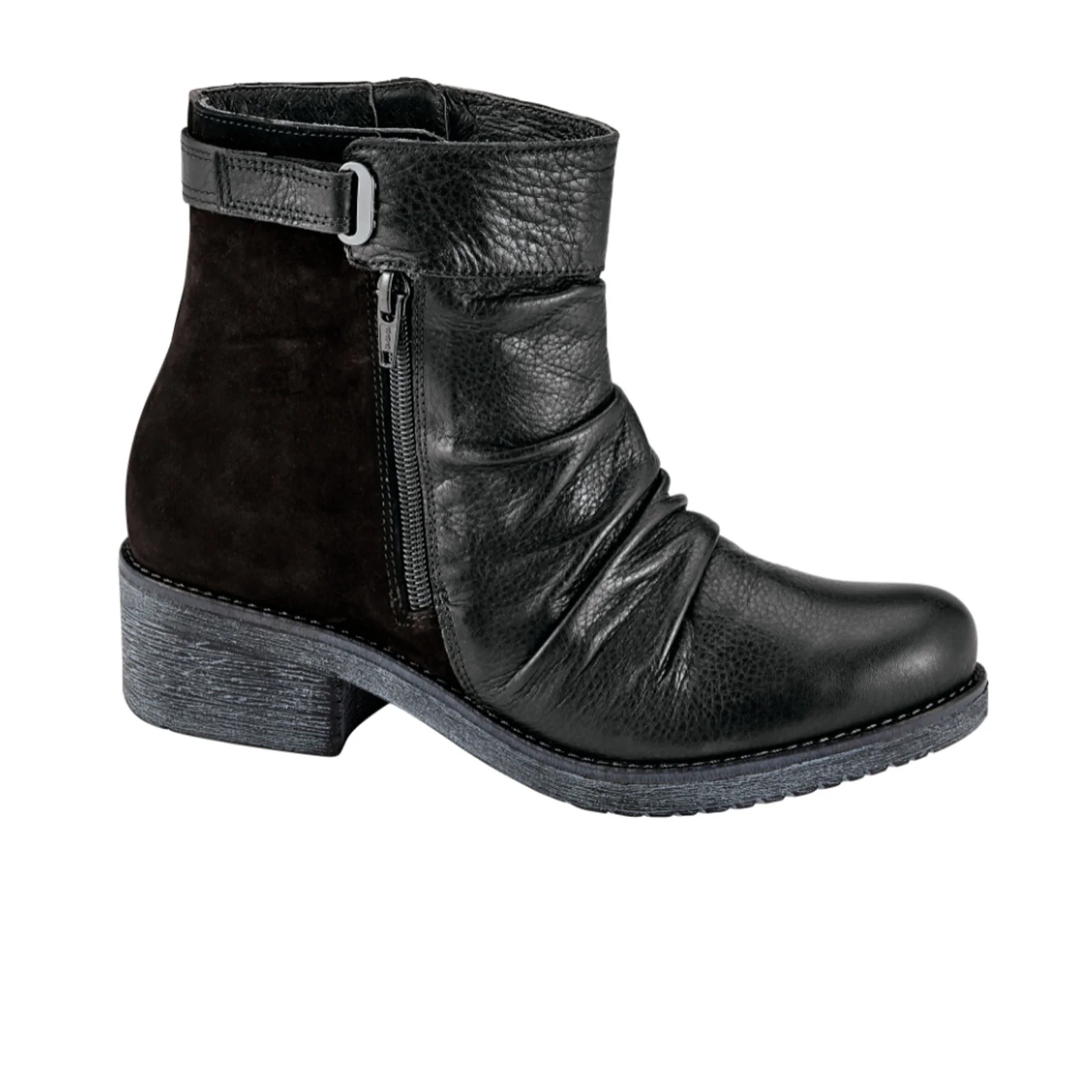 Naot Artsy Ankle Boot (Women) - Soft Black