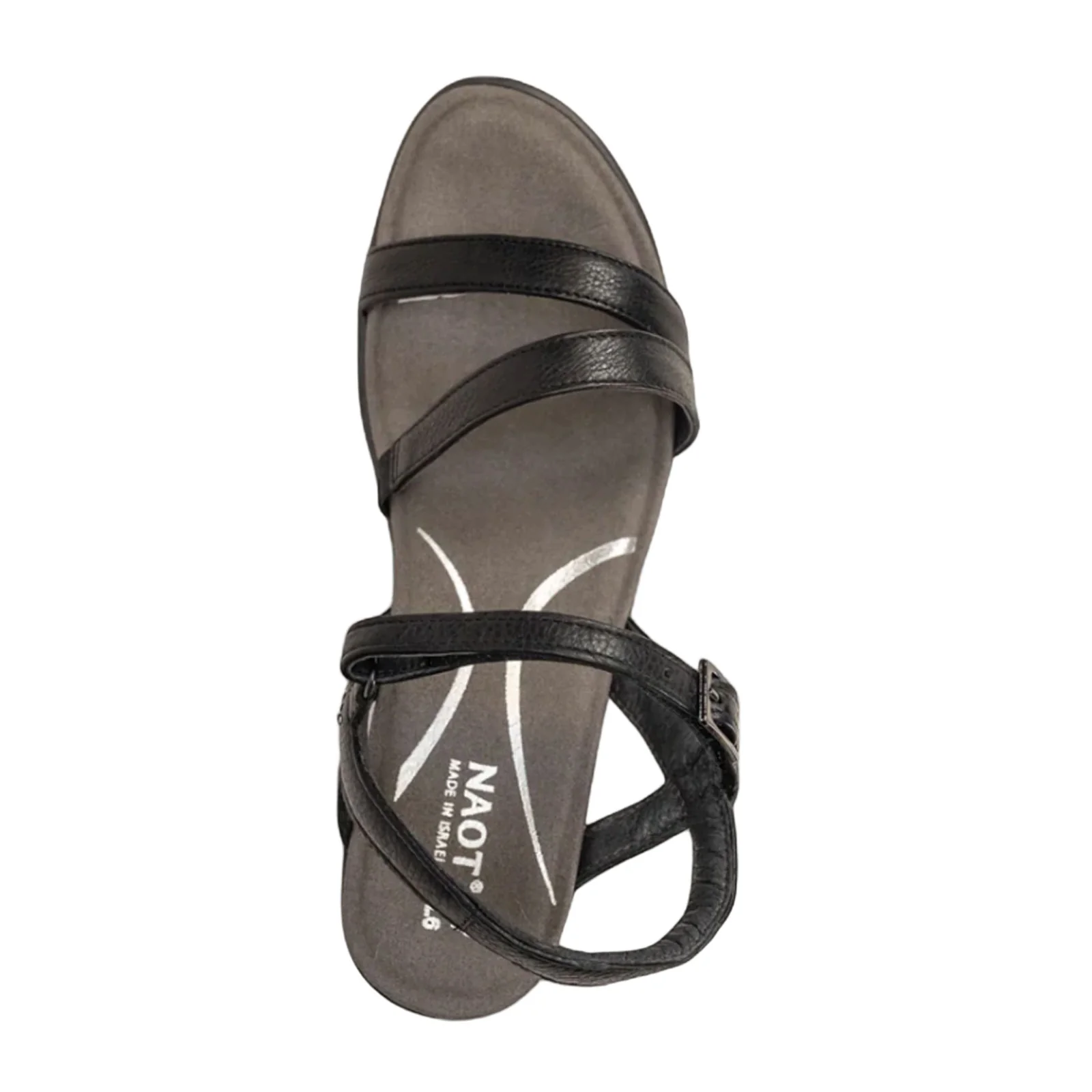 Naot Bounty Supreme Heeled Sandal (Women) - Soft Black Leather - Image 5
