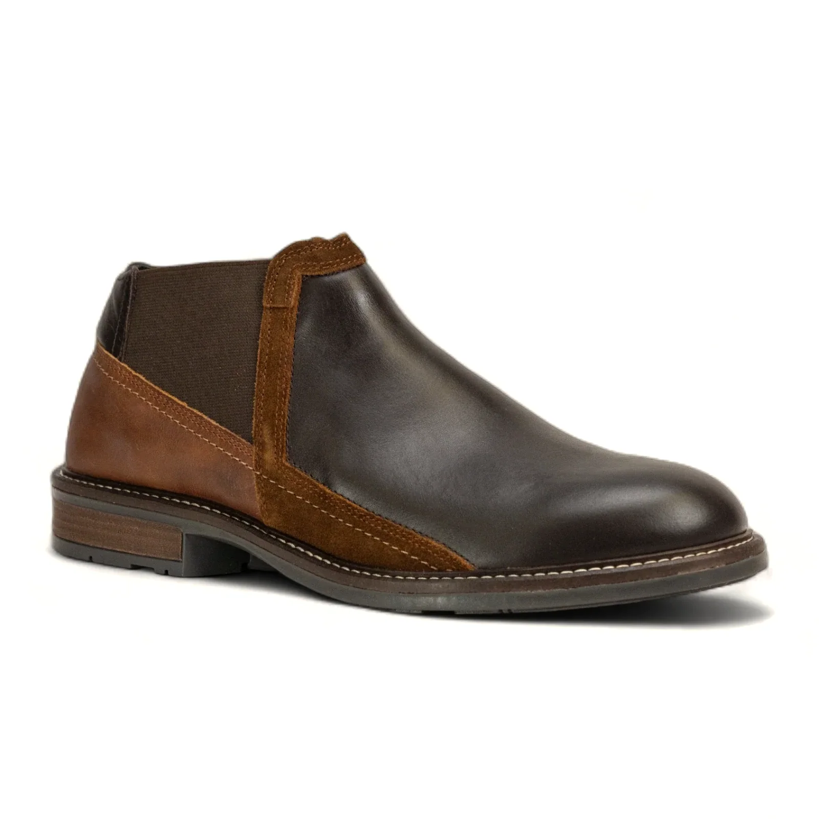 Naot Business Ankle Boot (Men) - Roast Brown/Seal - Image 4