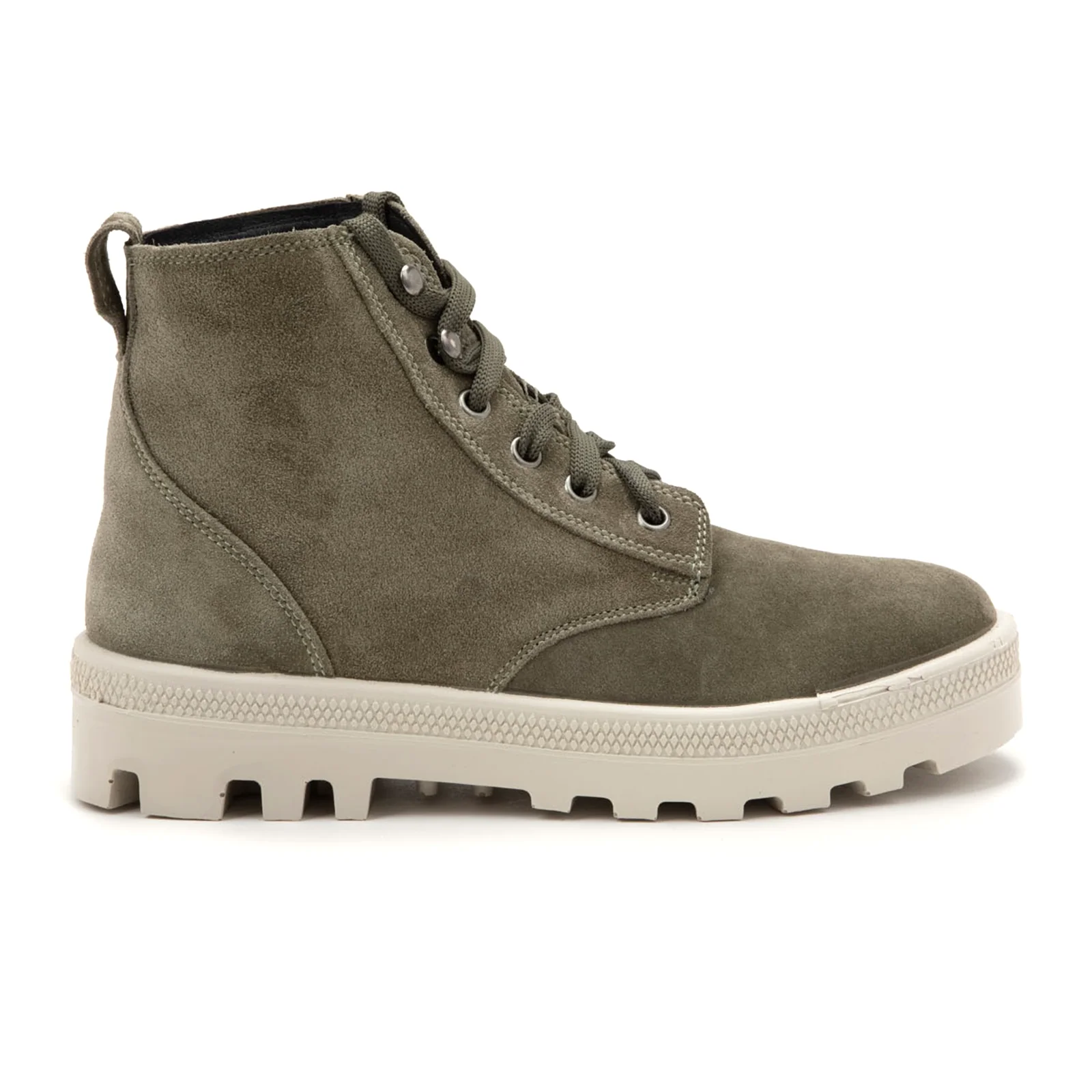 Naot Canoe Lace Up Boot (Women) - Hunter Green Suede