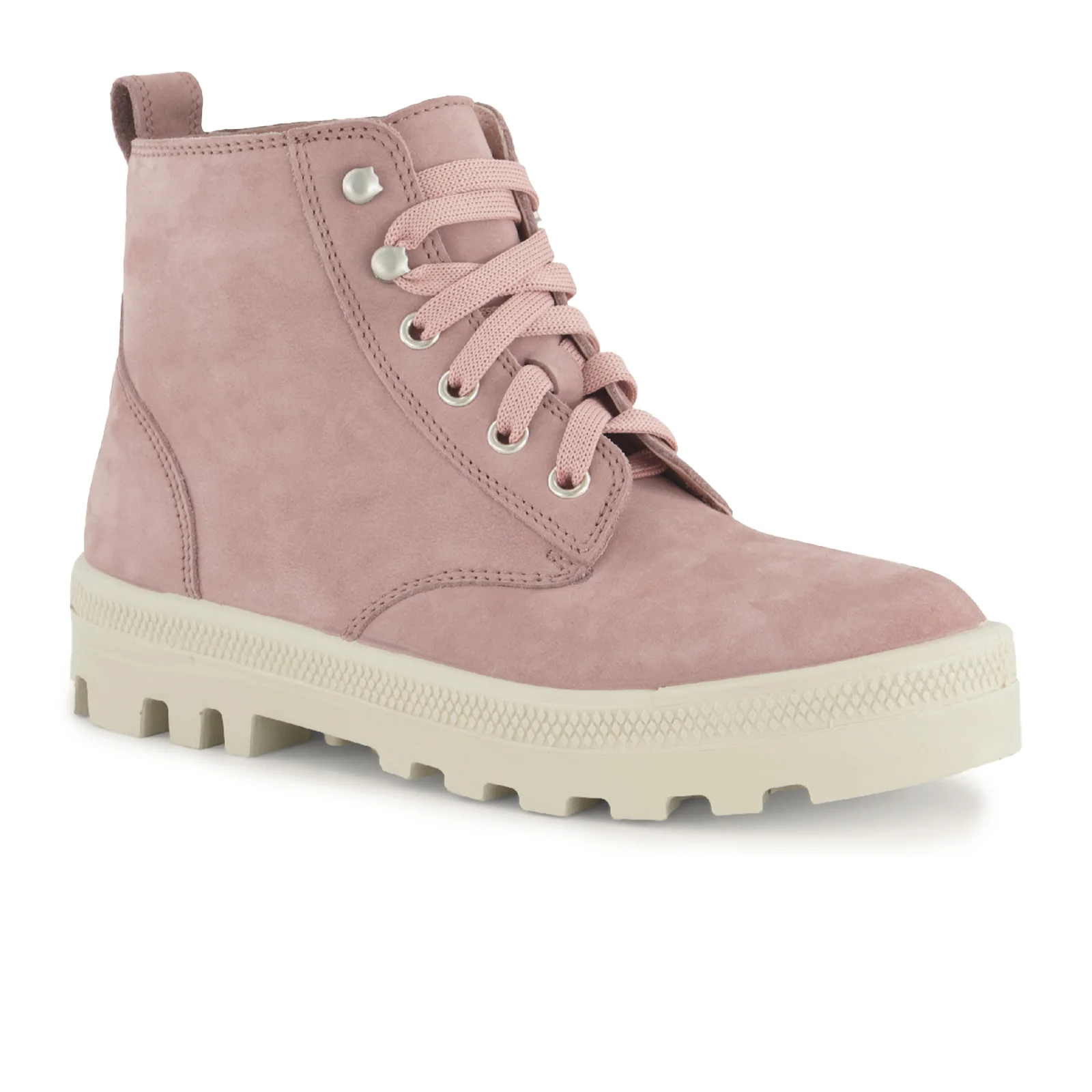 Naot Canoe Lace Up Boot (Women) - Mauve Nubuck - Image 2
