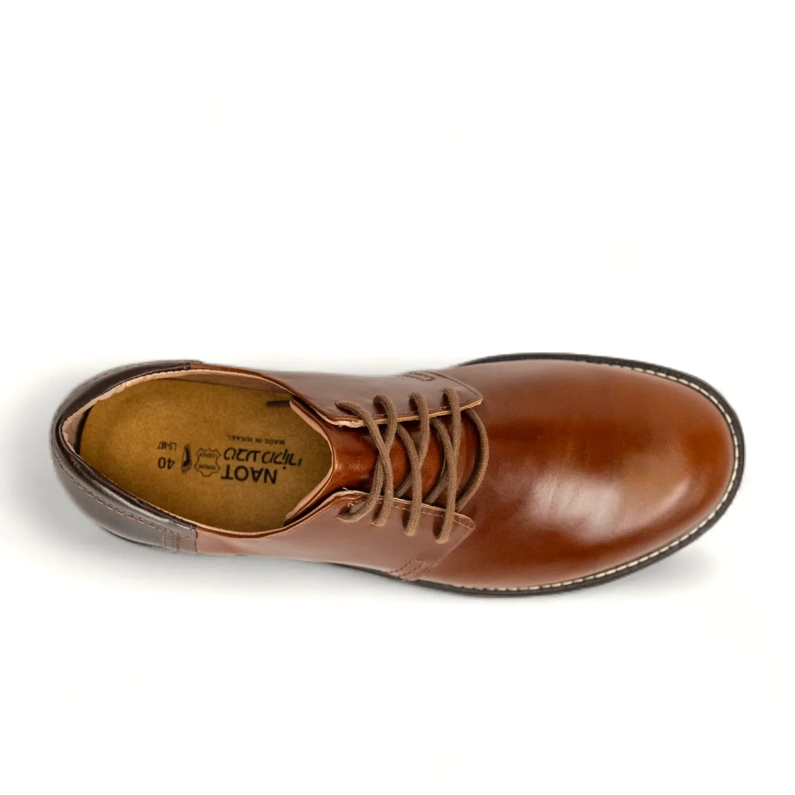 Naot Chief Oxford (Men) - Maple Brown/Walnut/Toffee - Image 4