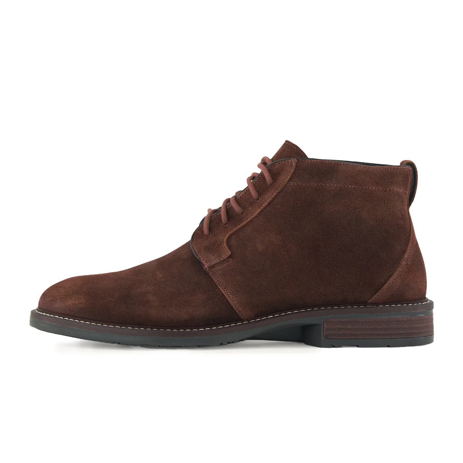 Naot Commander Ankle Boot (Men) - Seal Brown Suede - Image 2