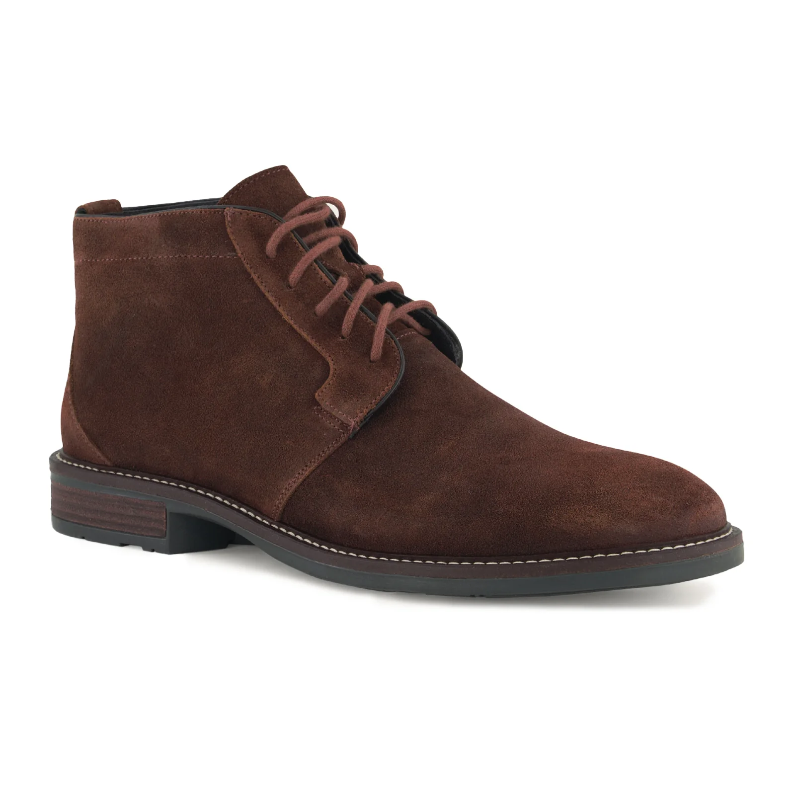 Naot Commander Ankle Boot (Men) - Seal Brown Suede - Image 3
