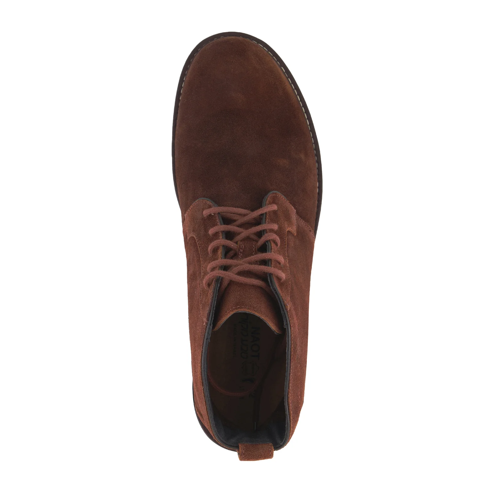 Naot Commander Ankle Boot (Men) - Seal Brown Suede - Image 4
