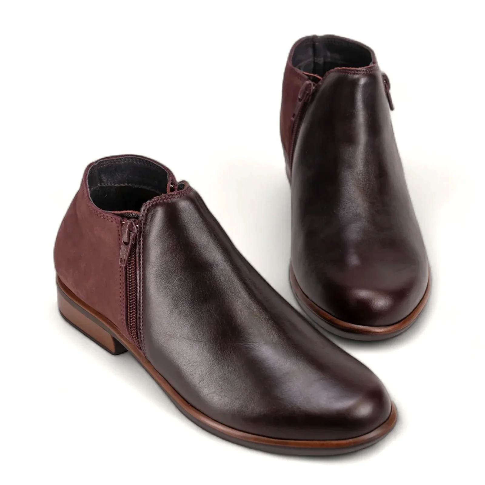 Naot Helm Ankle Boot (Women) - Bordeaux/Violet - Image 3