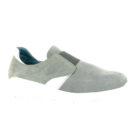 Naot Intrepid Slip On (Women) - Gray/Beige/Silver