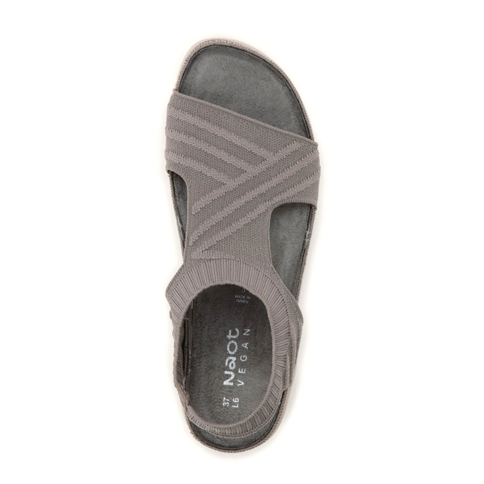 Naot Kawhia Backstrap Sandal (Women) - Taupe Knit - Image 5