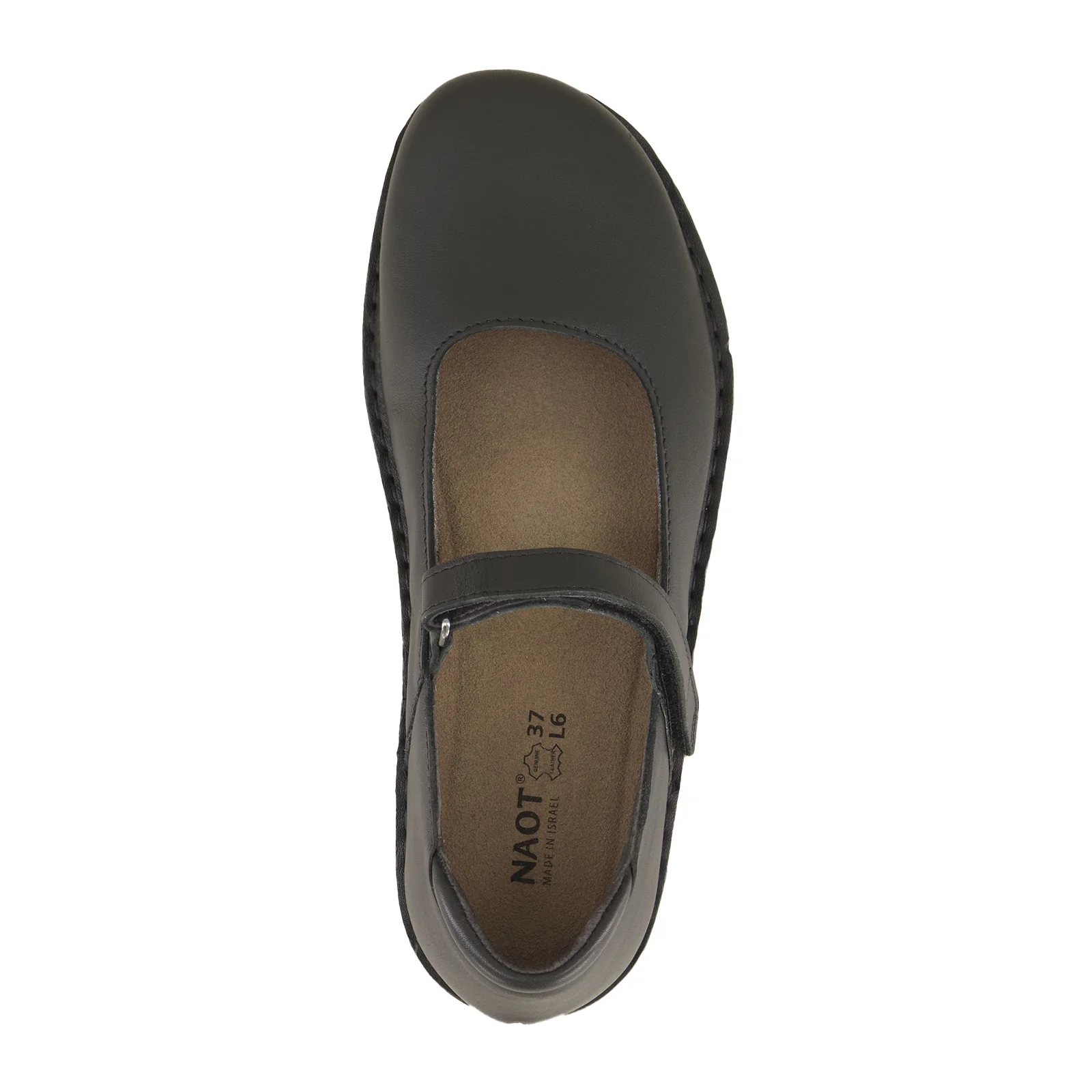 Naot Martinos Mary Jane (Women) - Jet Black Leather - Image 3