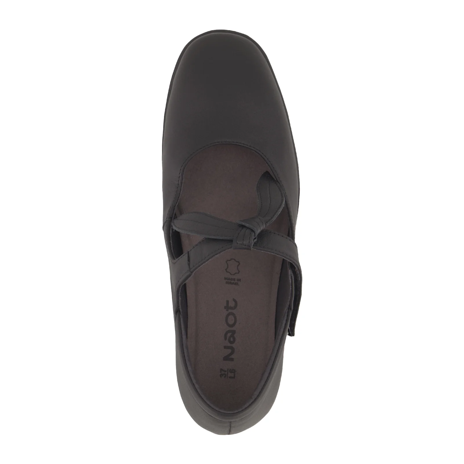 Naot Nobility Heeled Mary Jane (Women) - Jet Black Leather - Image 3