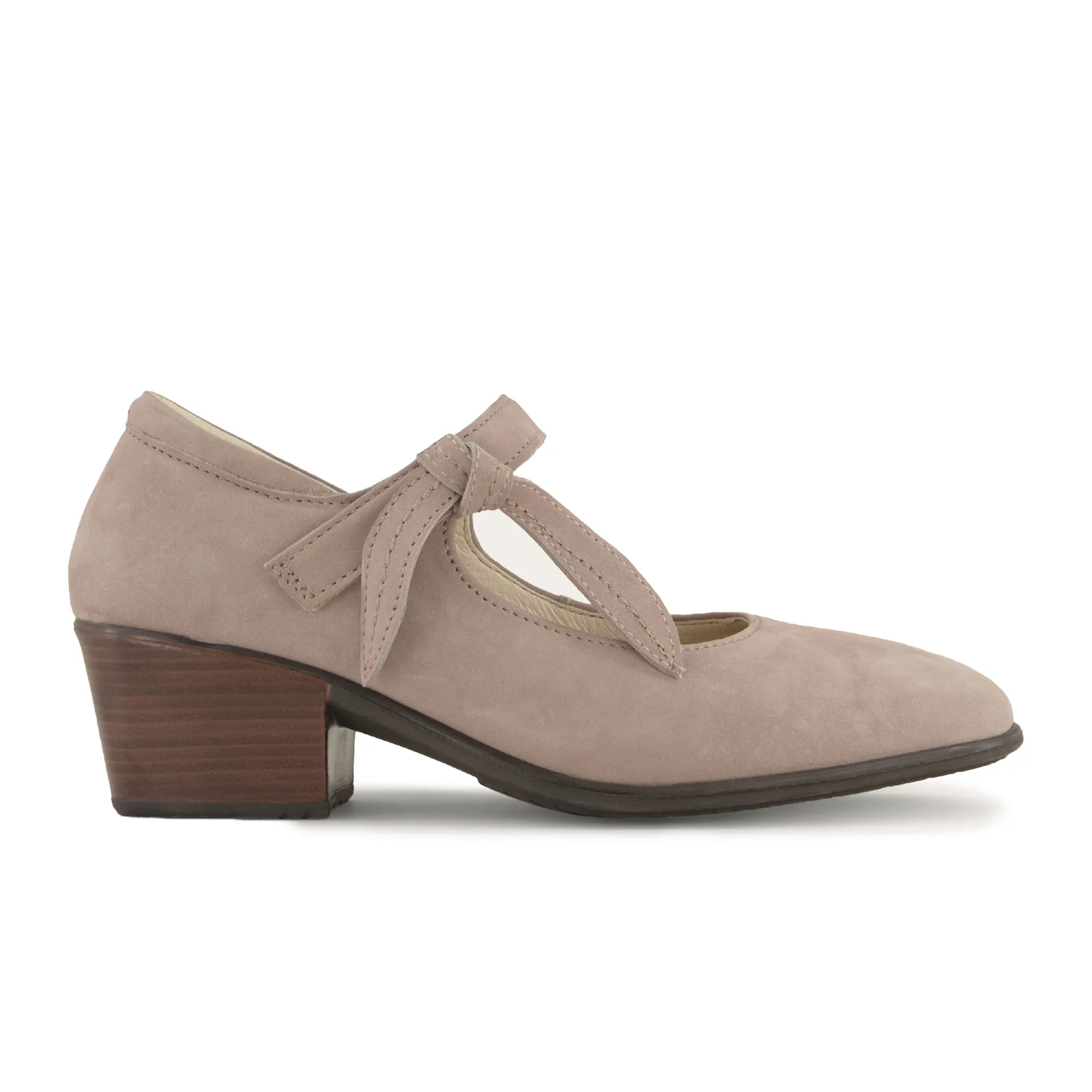 Naot Nobility Heeled Mary Jane (Women) - Stone Nubuck