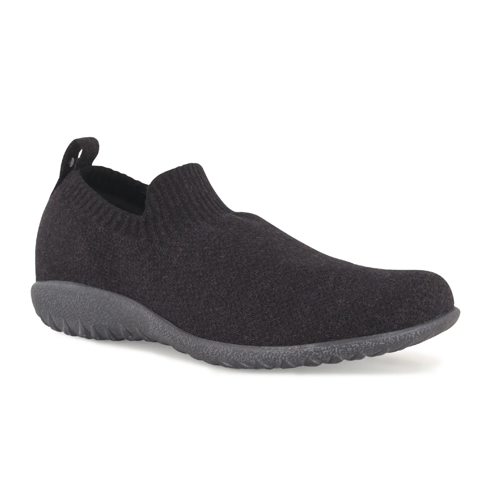 Naot Nuku Slip On (Women) - Black/Gray Knit - Image 2