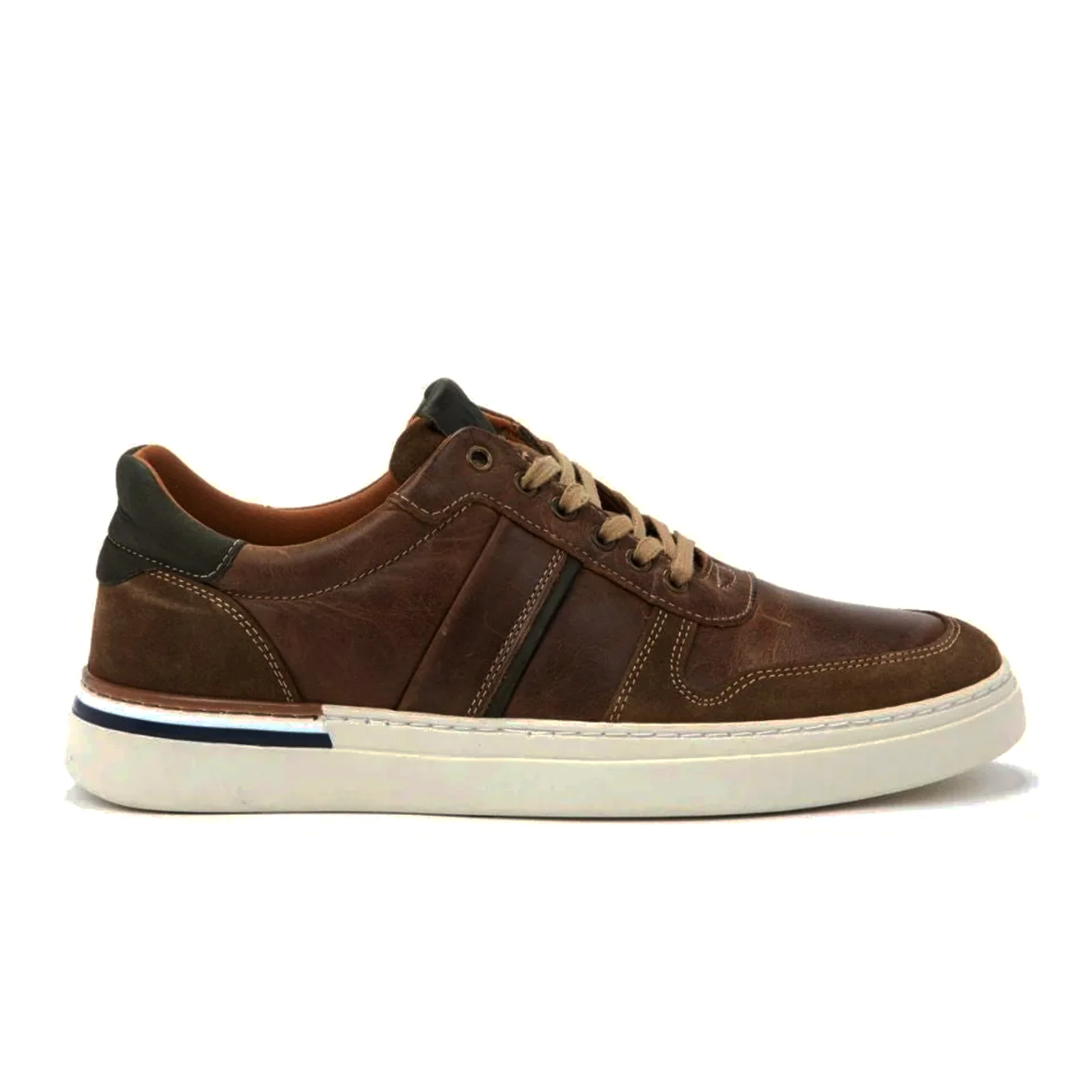Naot Swift Sneaker (Men) - Green/Brown