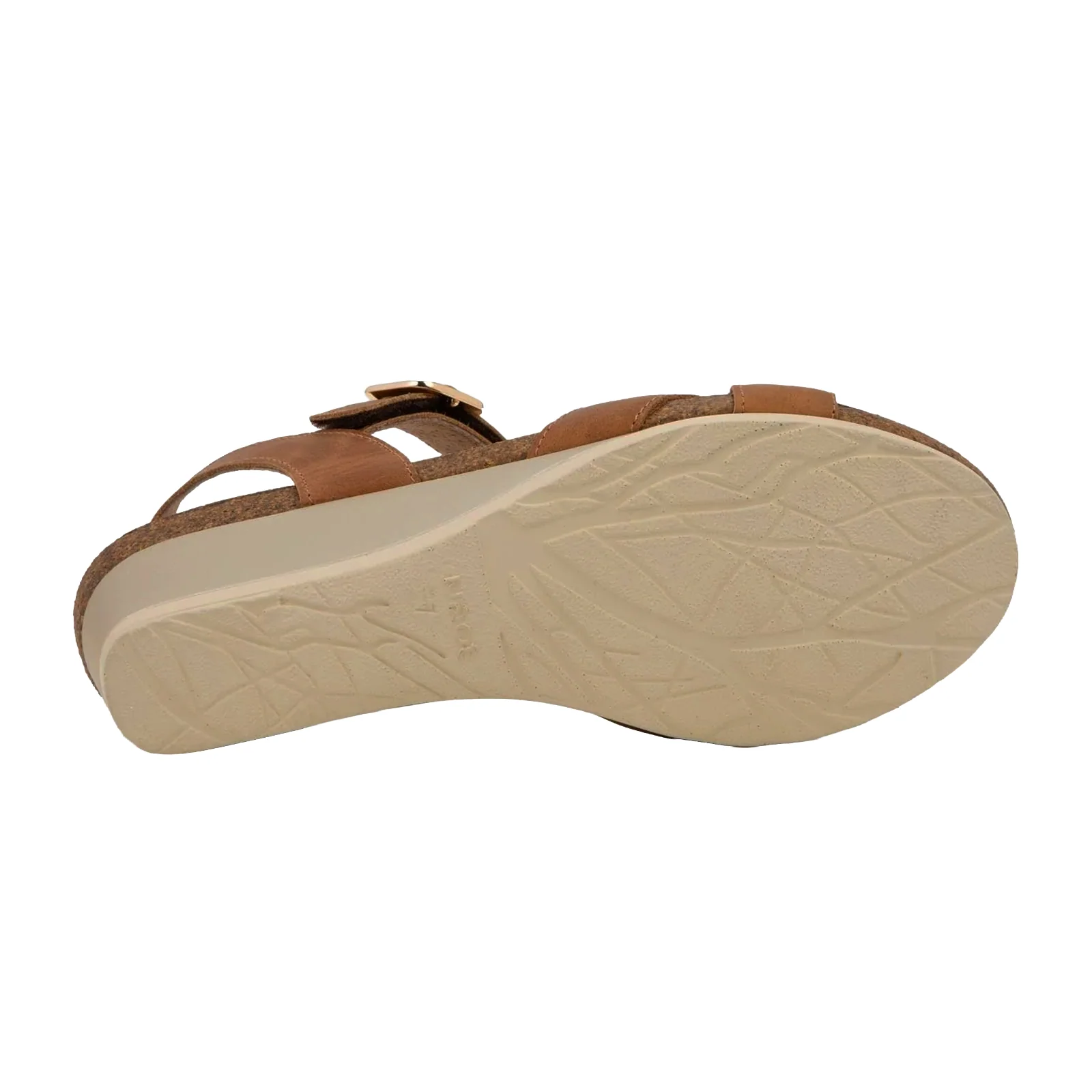 Naot Throne Wedge Sandal (Women) - Latte Brown Leather - Image 6