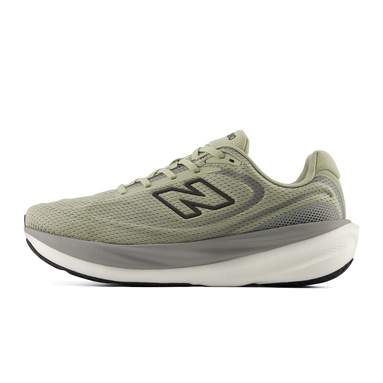 New Balance 1080 v15 Running Shoe (Men) - Olivine/Faded Black - Image 2
