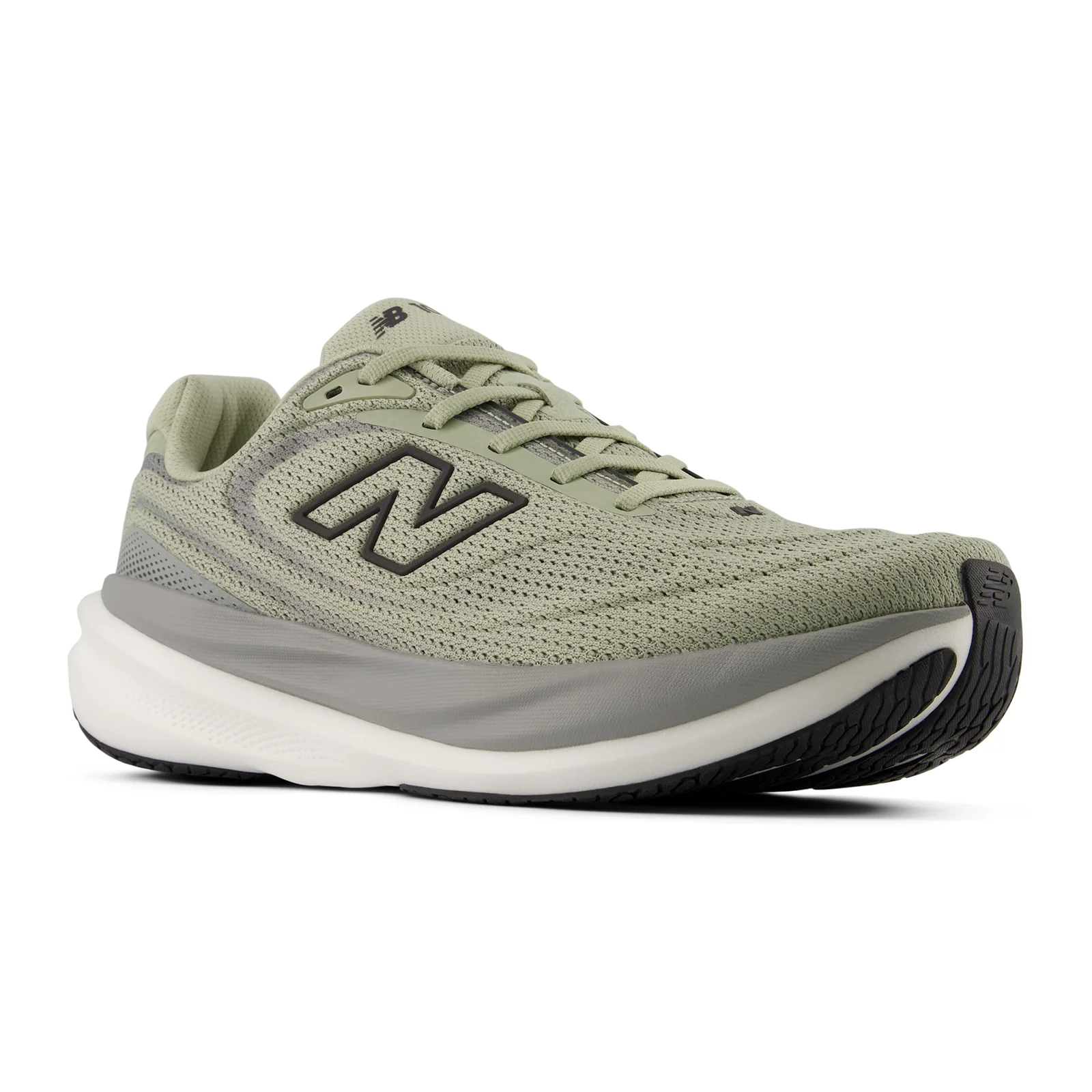 New Balance 1080 v15 Running Shoe (Men) - Olivine/Faded Black - Image 3