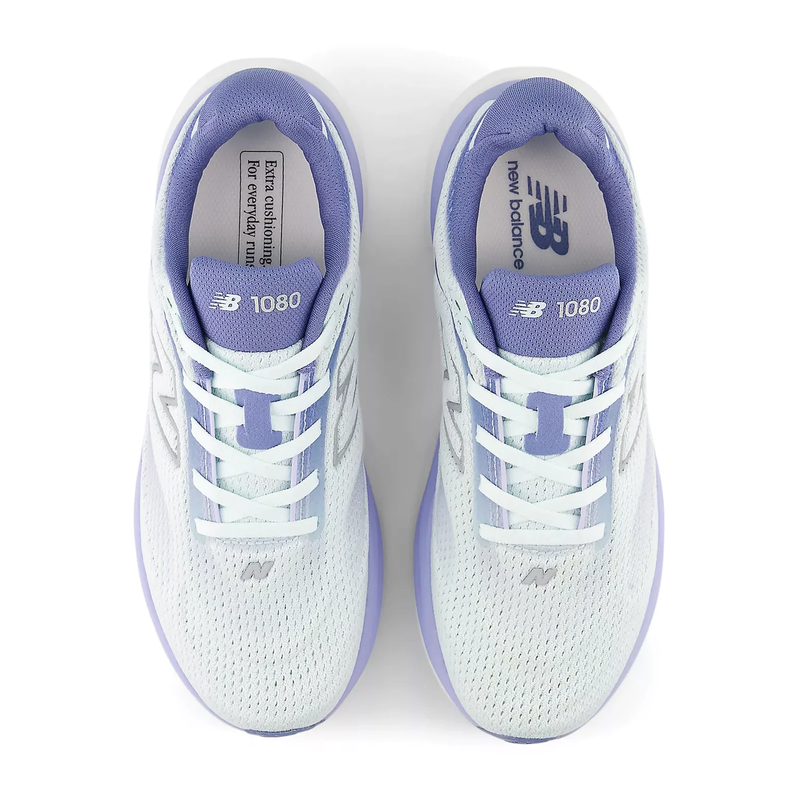 New Balance 1080 v15 Running Shoe (Women) - Glint Blue/Silver Metallic - Image 5