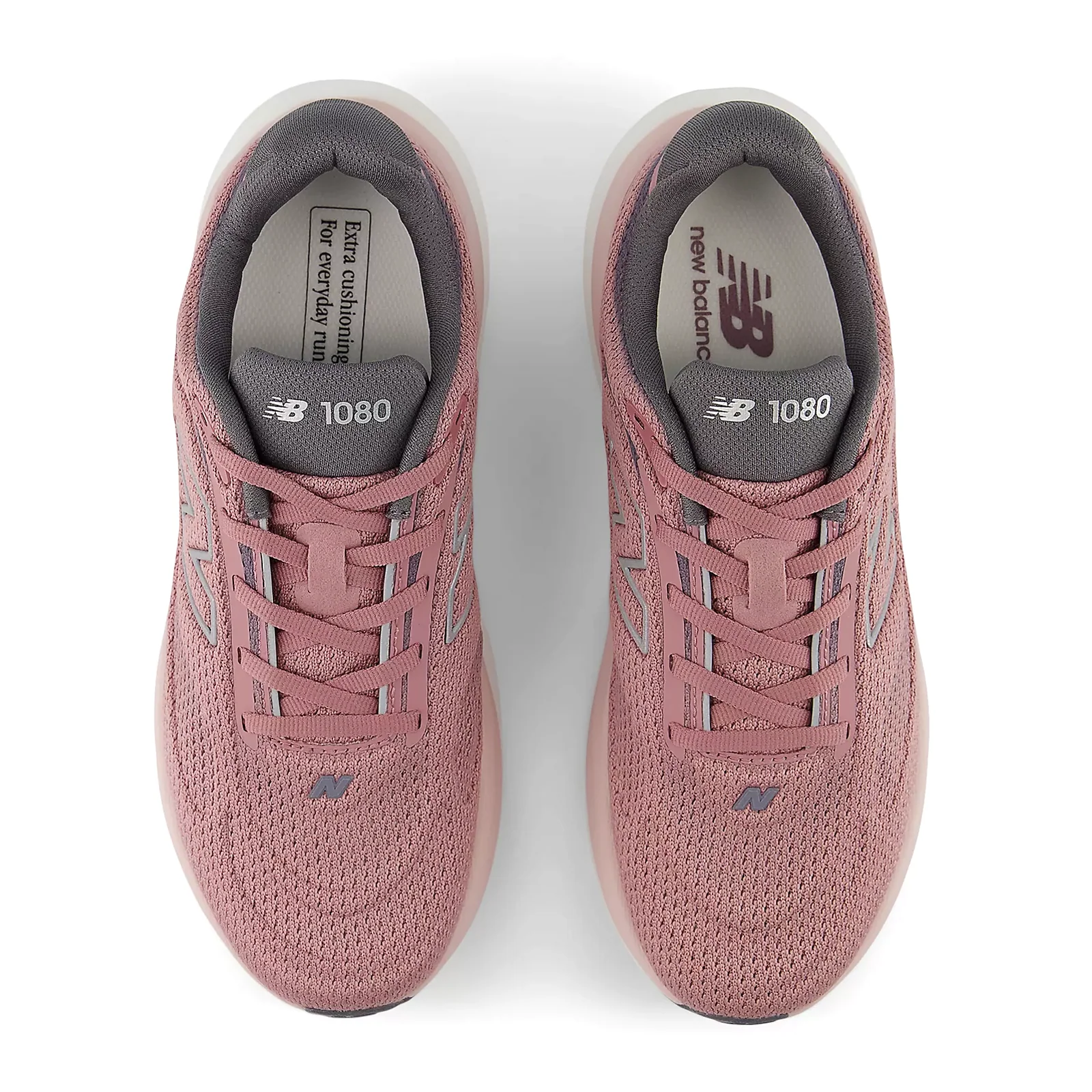 New Balance 1080 v15 Running Shoe (Women) - Rosewood/Silver Metallic - Image 4