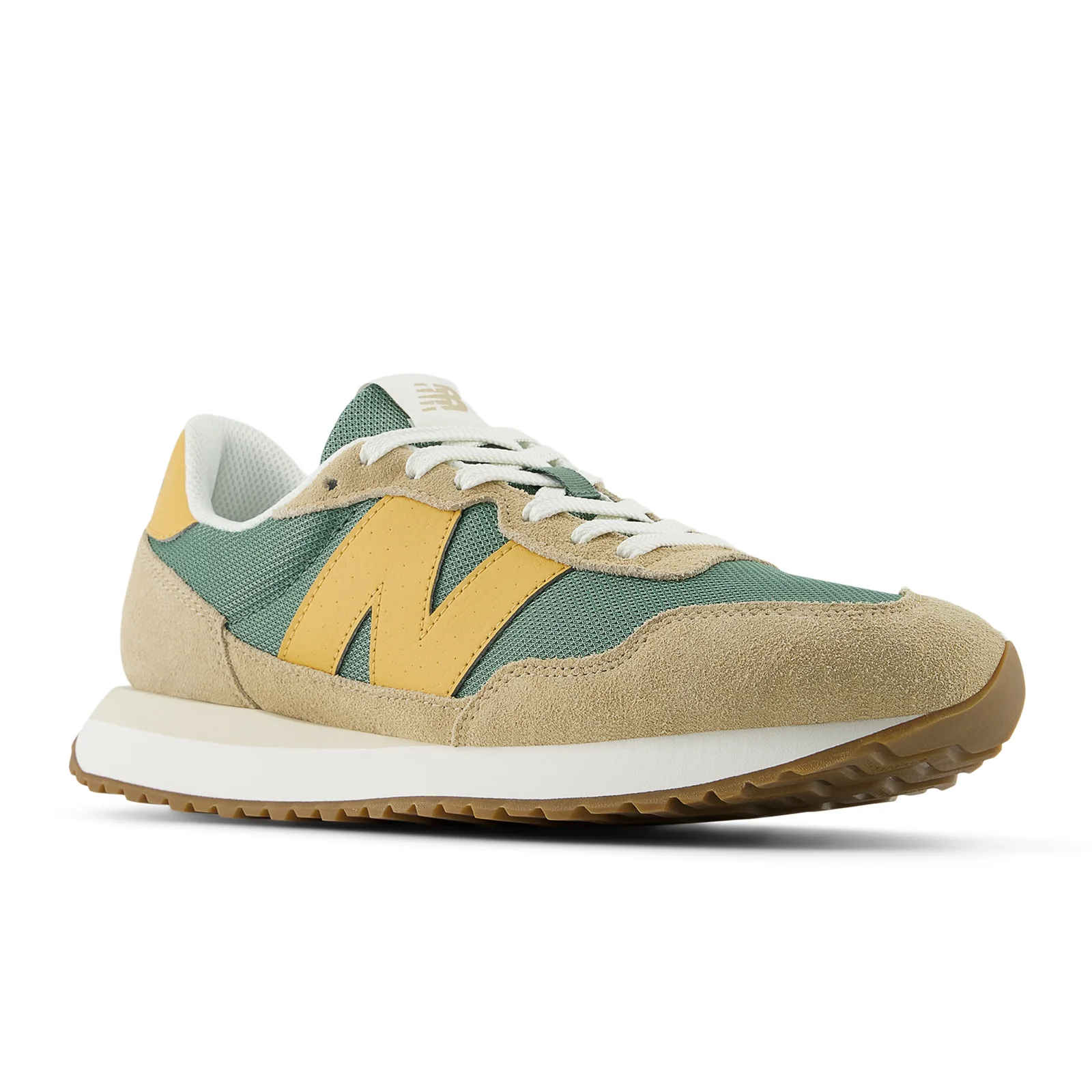 New Balance 237 Sneaker (Men) - Dark Juniper/Dried Apricot - Image 3