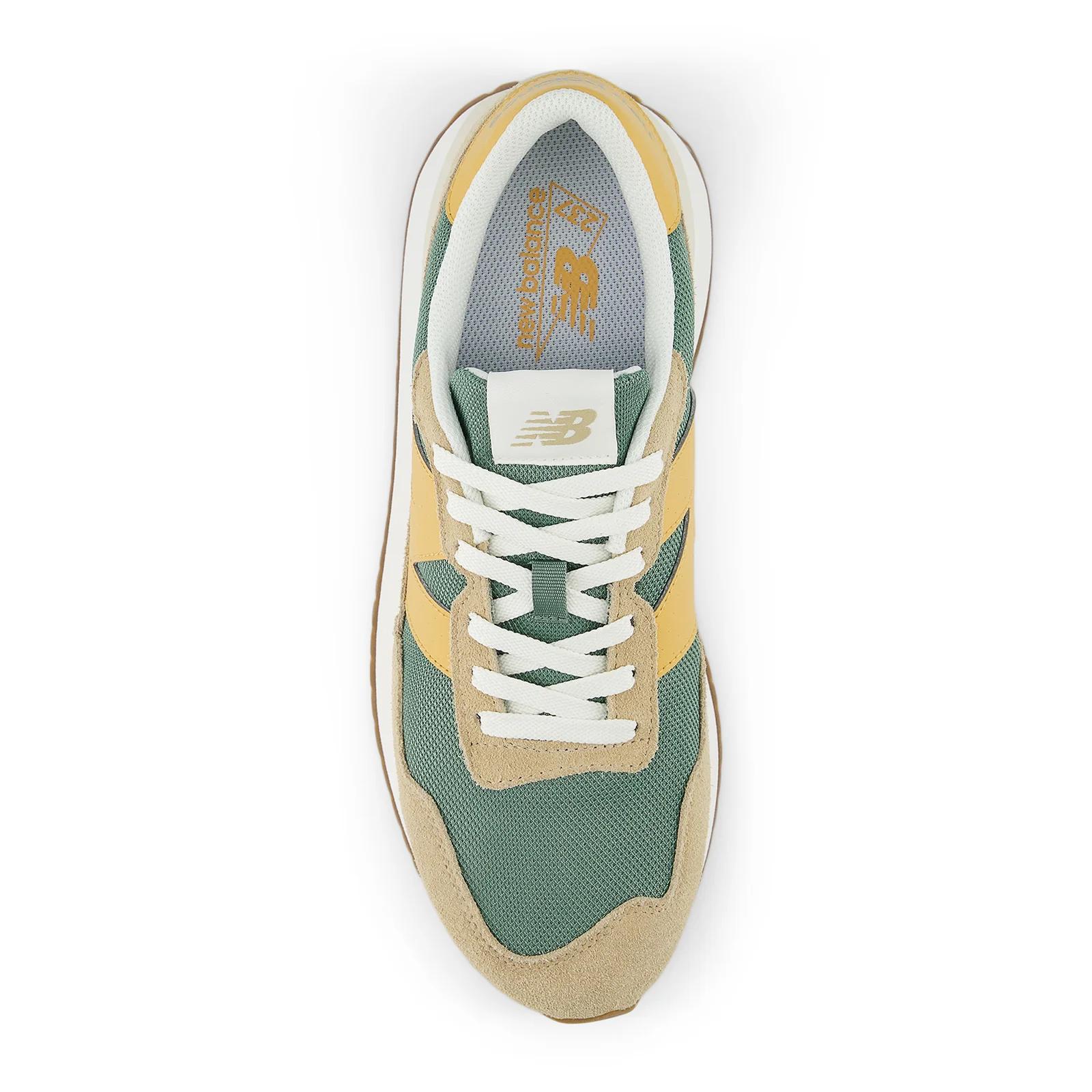 New Balance 237 Sneaker (Men) - Dark Juniper/Dried Apricot - Image 4