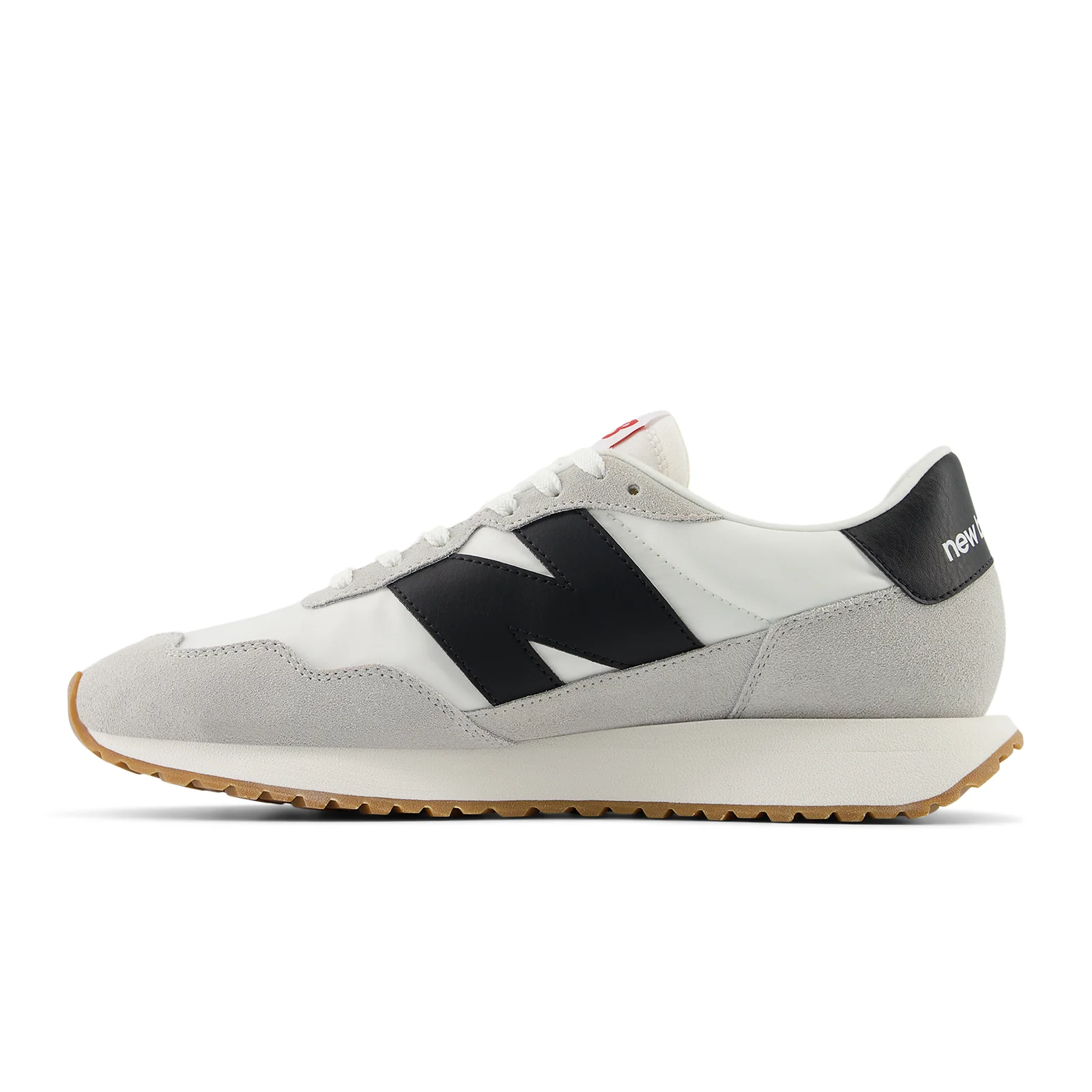 New Balance 237 Sneaker (Men) - White/Brighton Grey/Black - Image 2