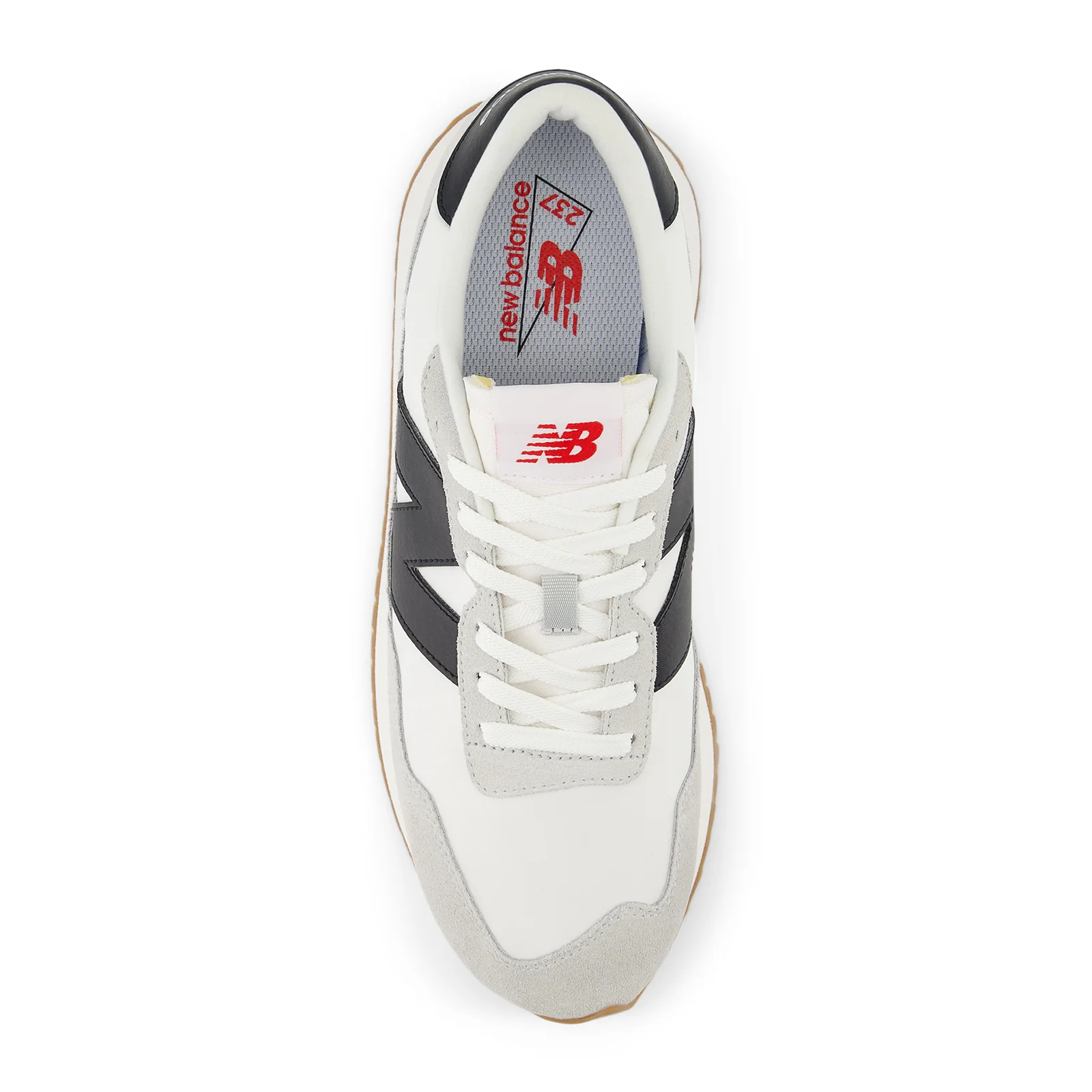 New Balance 237 Sneaker (Men) - White/Brighton Grey/Black - Image 4