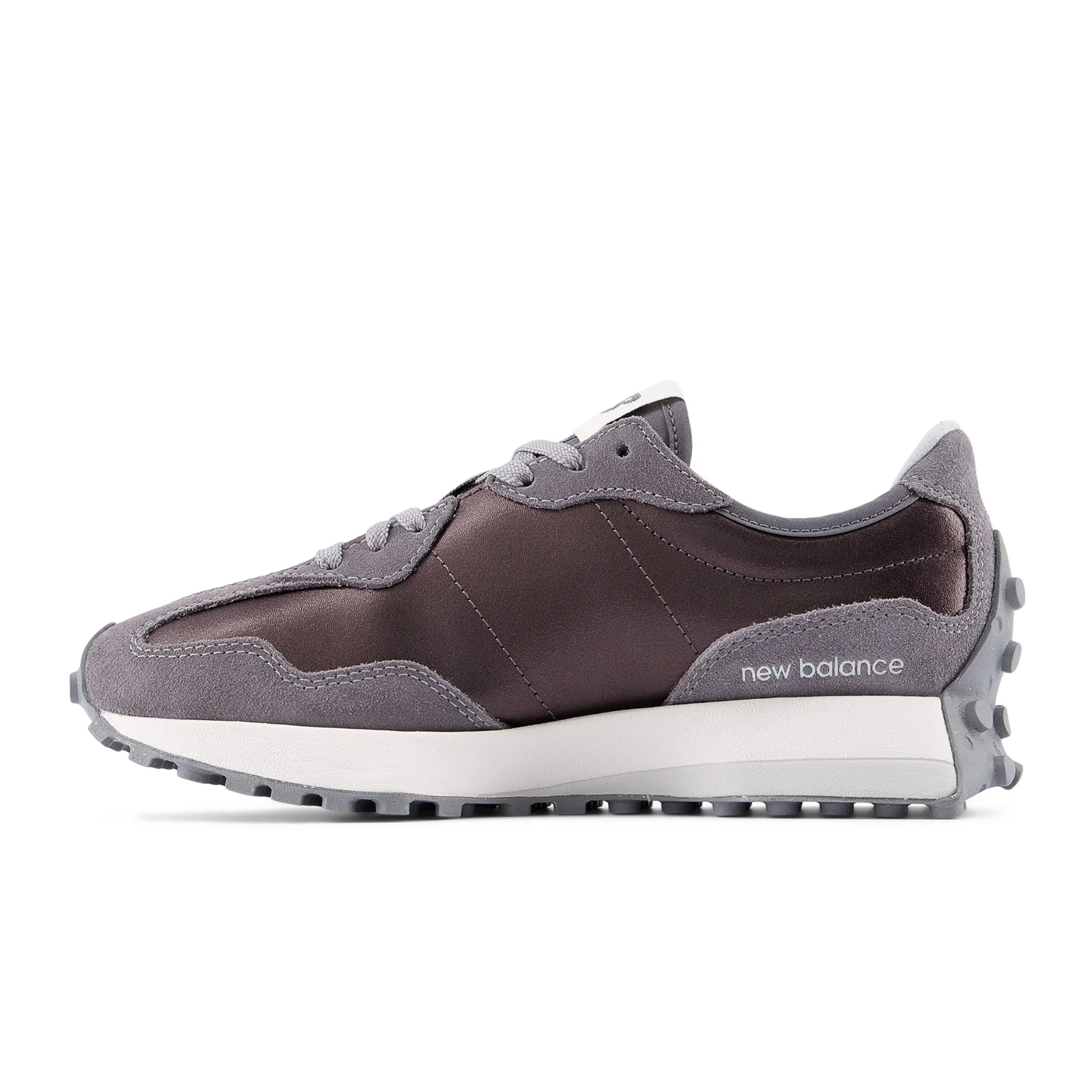 New Balance 327 Running Shoe (Women) - Black Metallic/Castlerock - Image 2