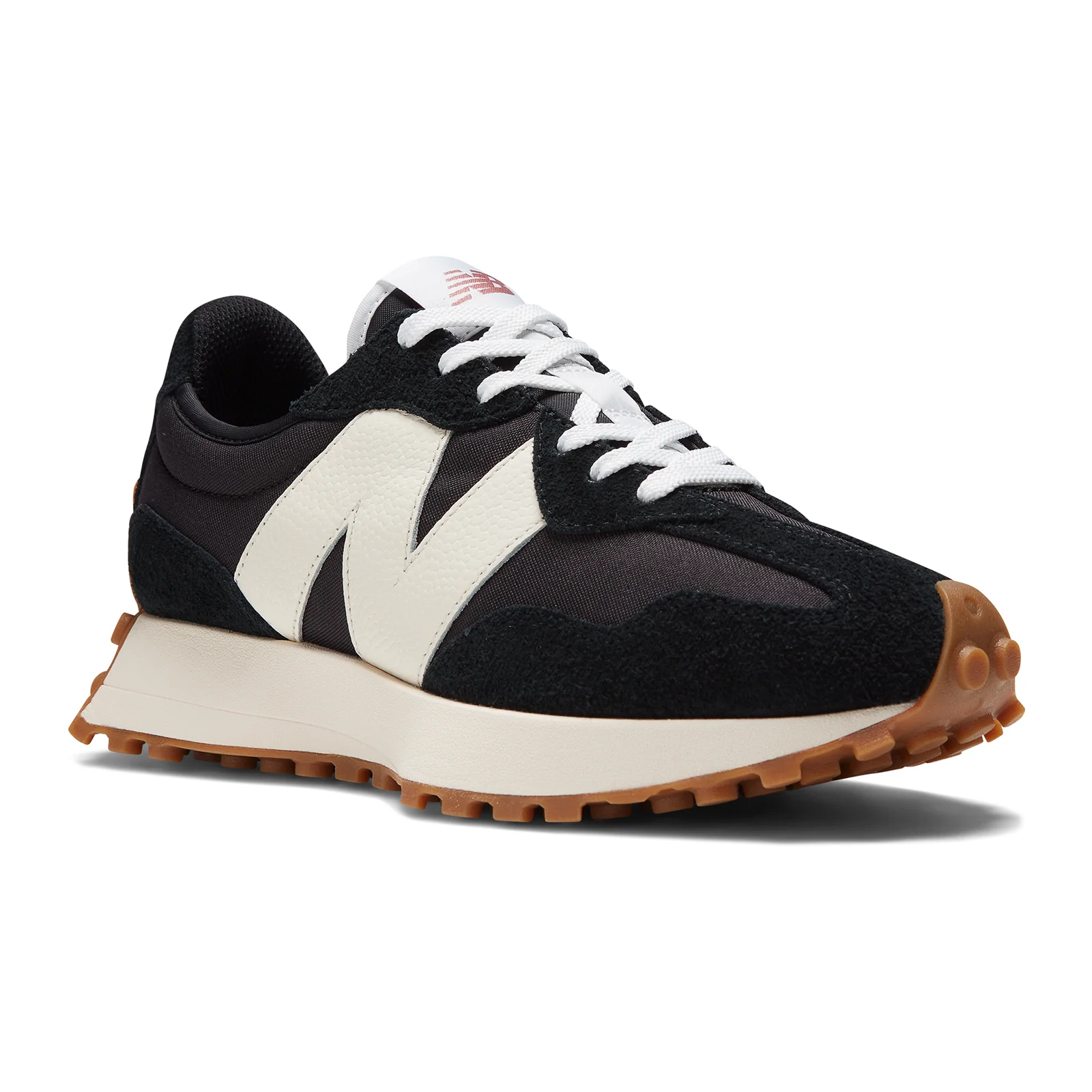 New Balance 327 Running Shoe (Women) - Black/White/Mineral Red - Image 3