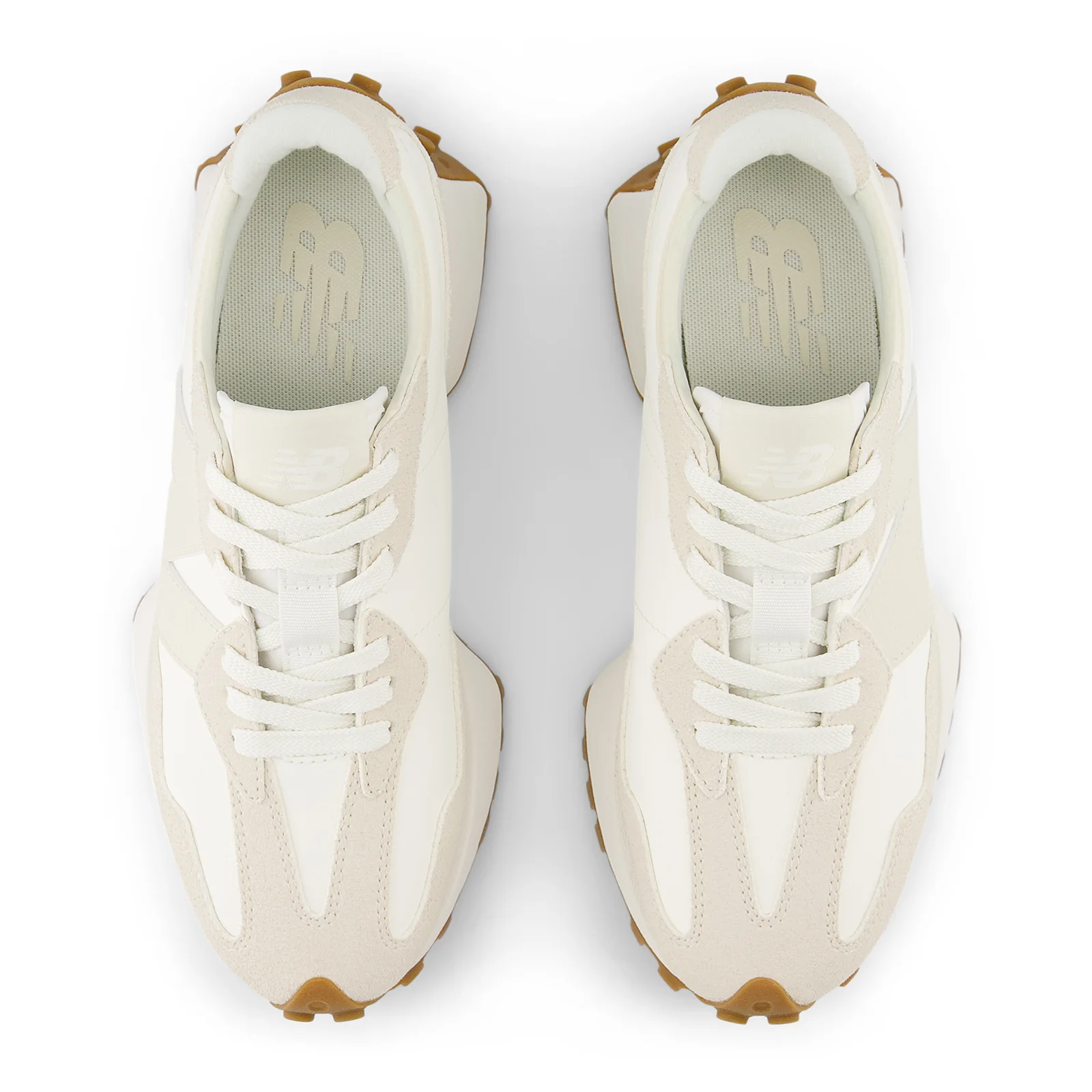 New Balance 327 Running Shoe (Women) - Linen/Sea Salt - Image 6