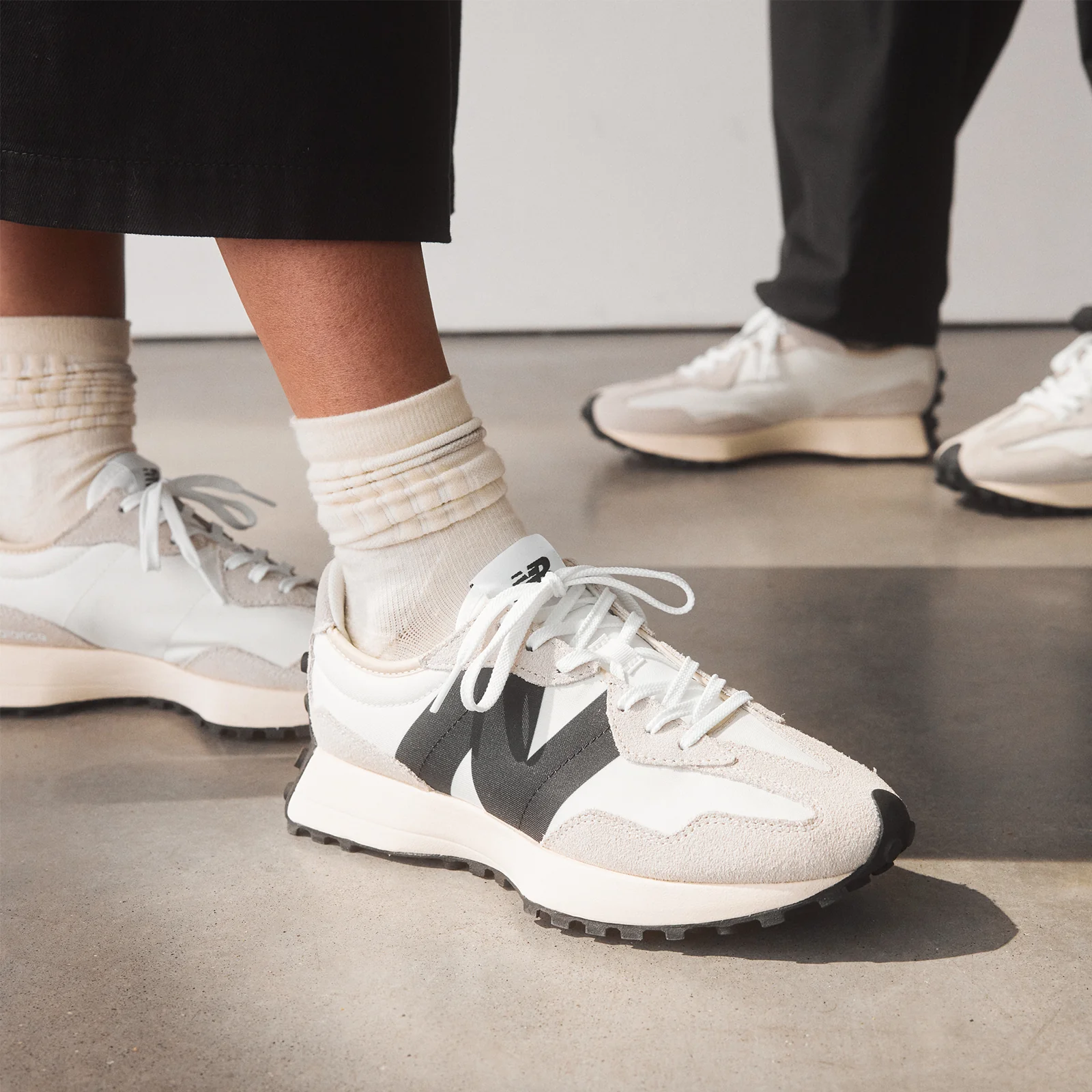 New Balance 327 Running Shoe (Women) - Sea Salt - Image 6