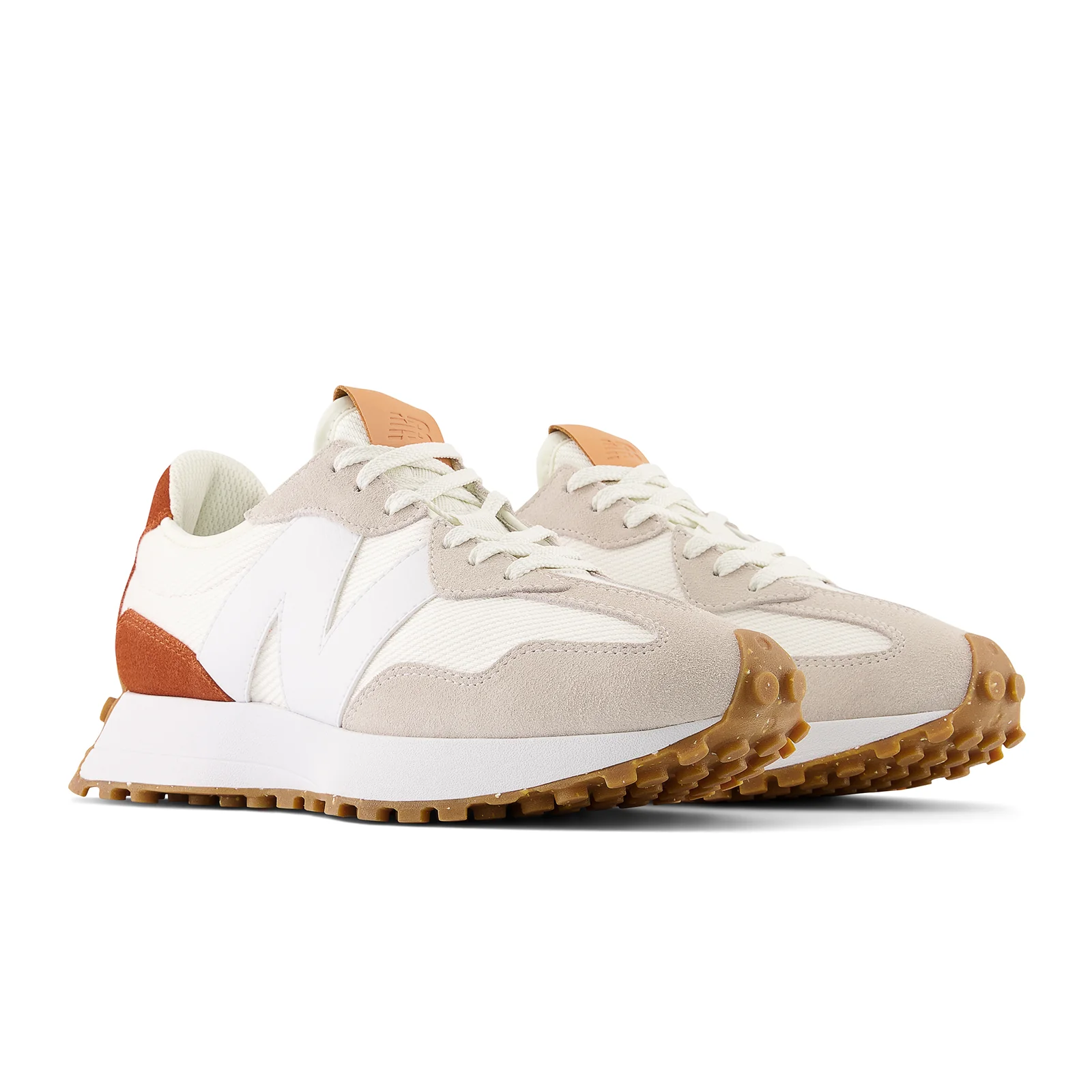 New Balance 327 Running Shoe (Women) - Sea Salt/Rust Oxide - Image 4