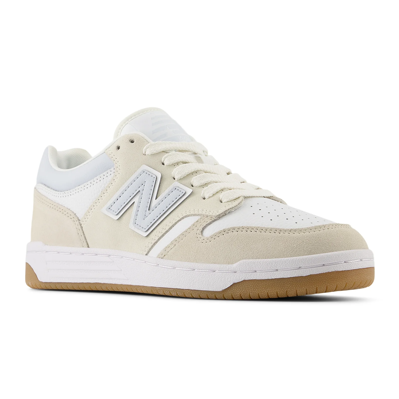 New Balance 480 Sneaker (Unisex) - Sea Salt/Ice Blue - Image 3