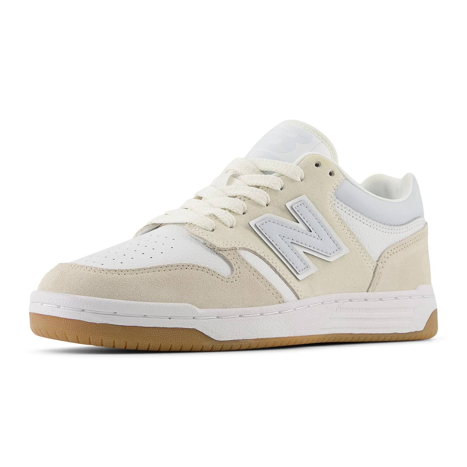 New Balance 480 Sneaker (Unisex) - Sea Salt/Ice Blue - Image 4