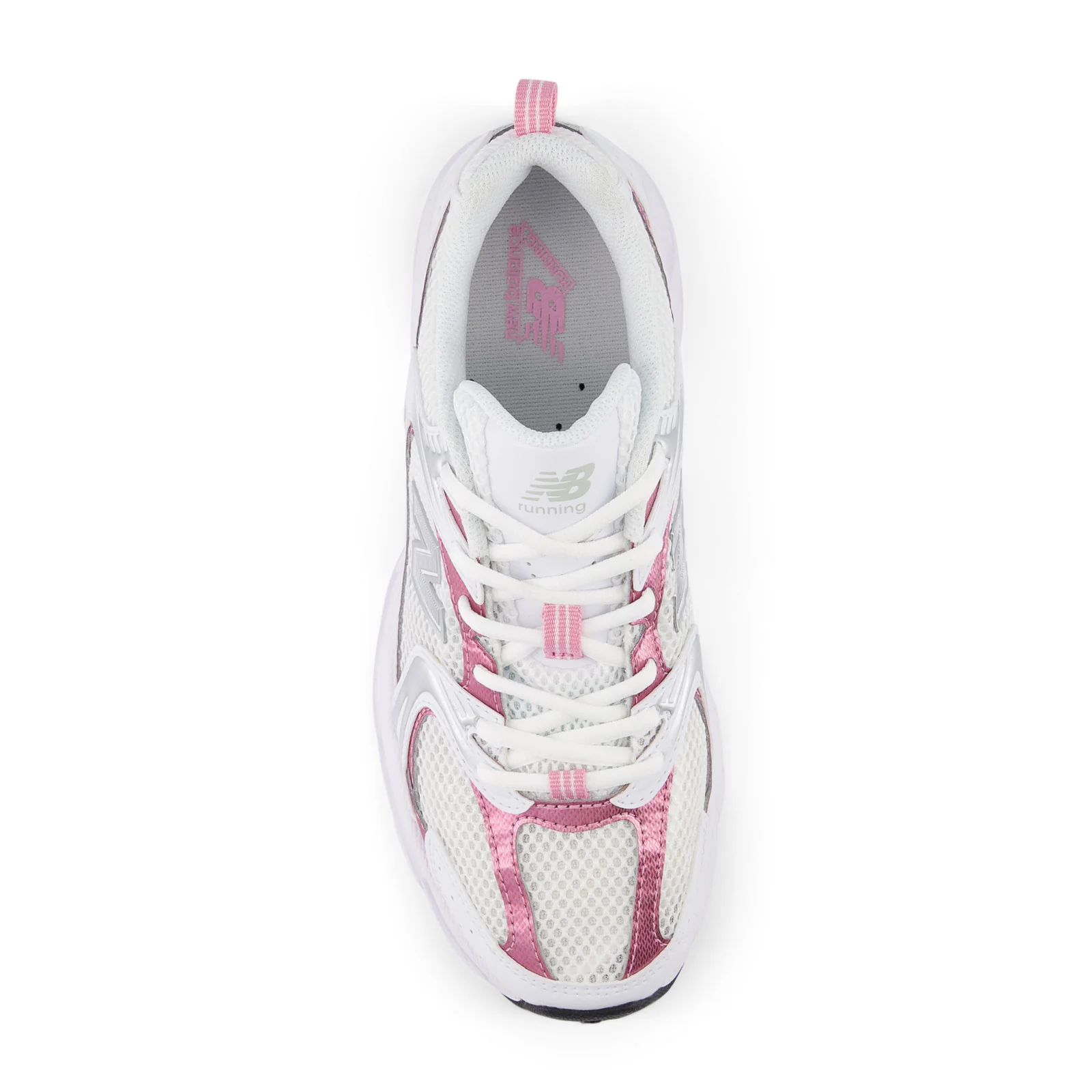 New Balance 530 Sneaker (Unisex) - White/Pink Sugar - Image 4