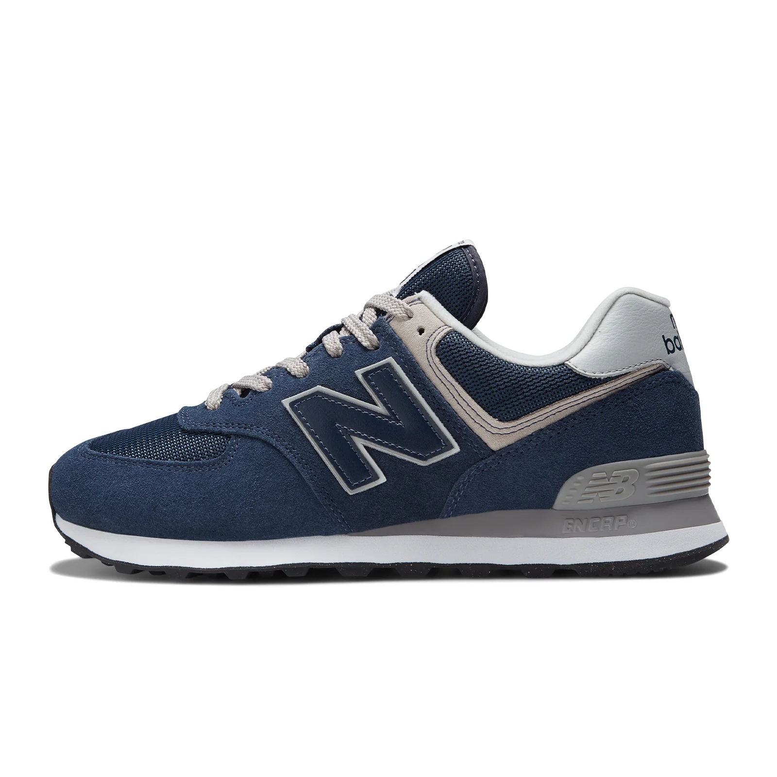 New Balance 574 Sneaker (Men) - Navy/White - Image 2