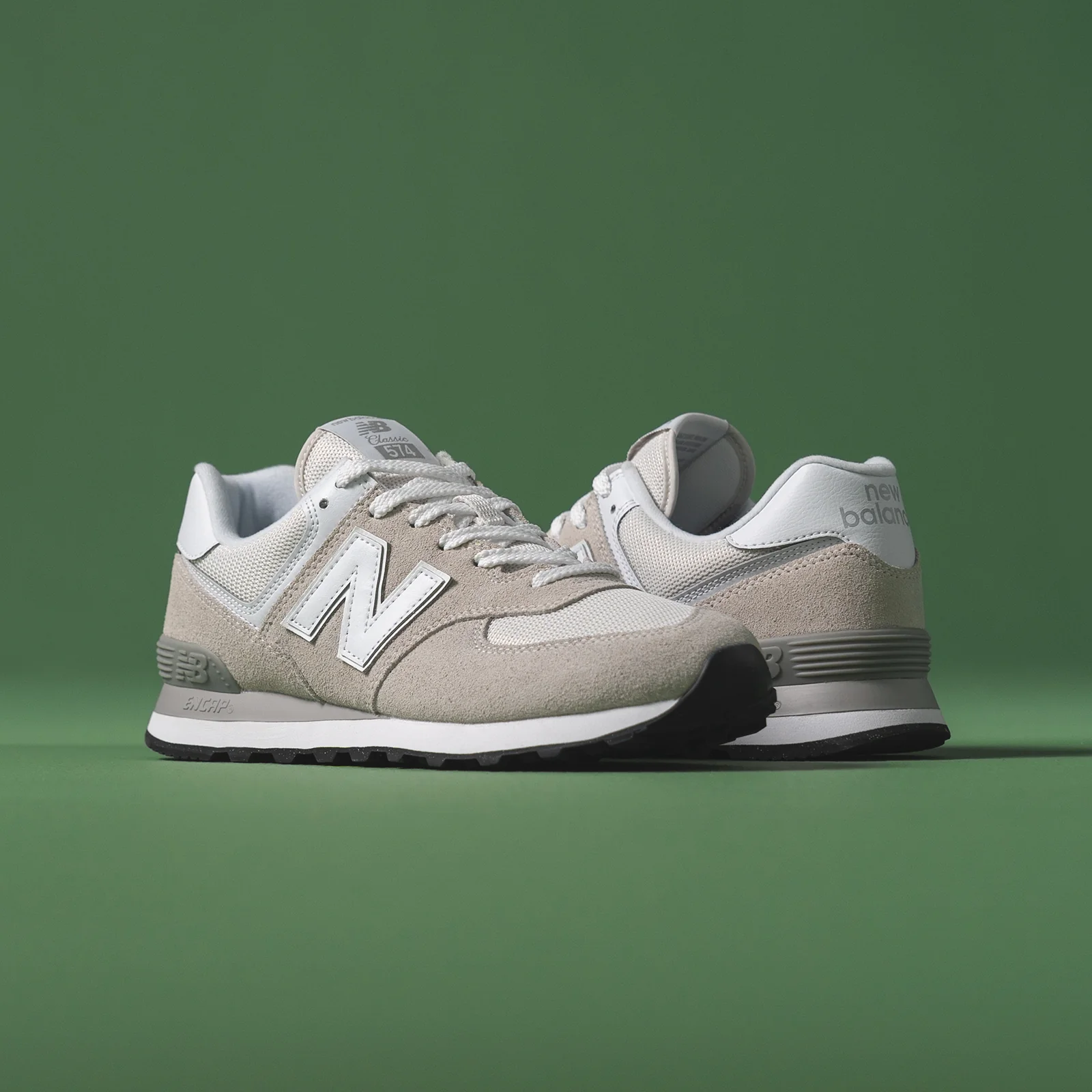 New Balance 574 Sneaker (Men) - Nimbus Cloud/White - Image 10